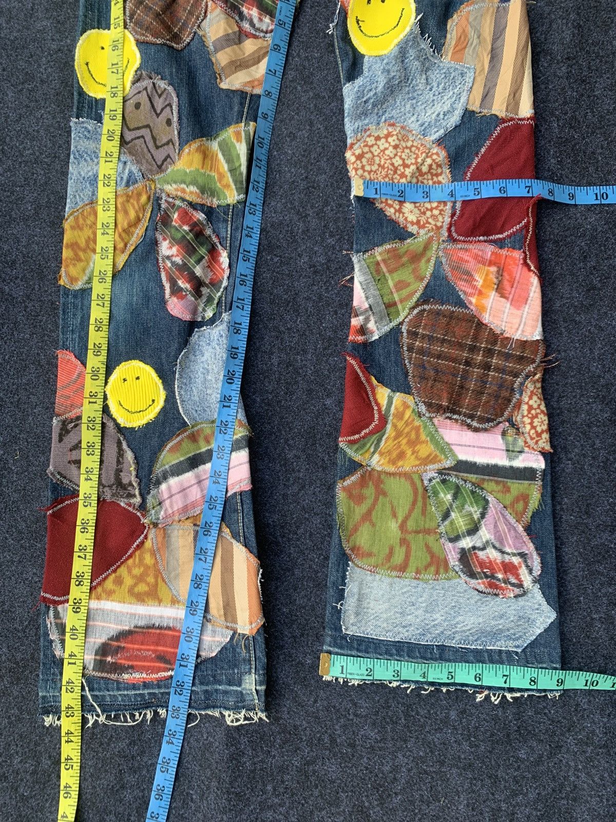 Kapital Kountry FLARE KAPITAL JEANS HIPPIE SELVEDGE INSANE. Size US 29 - 3 Thumbnail