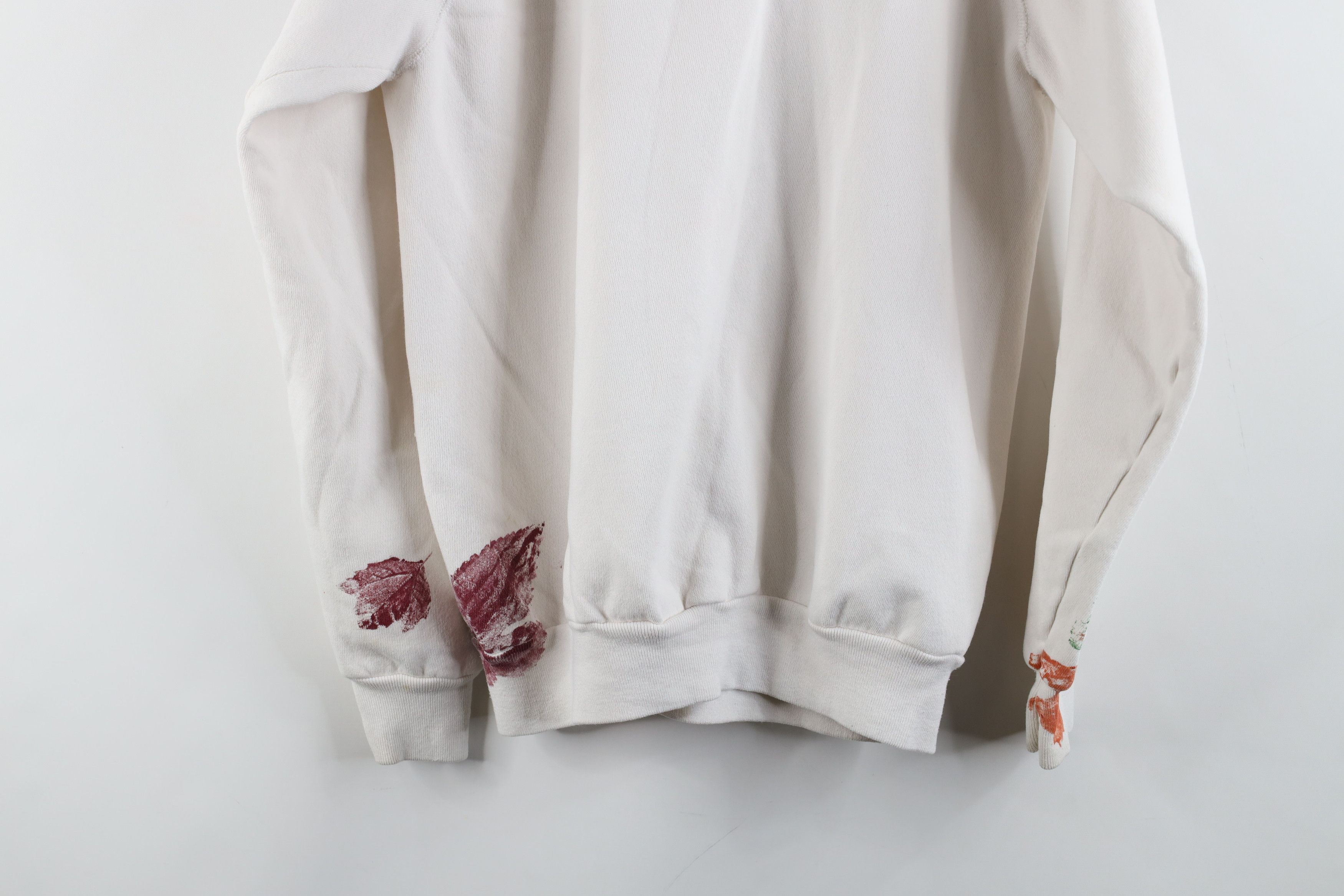 Vintage Vintage 70s 80s Streetwear Nature Leaf Sweatshirt USA Size L / US 10 / IT 46 - 14 Thumbnail