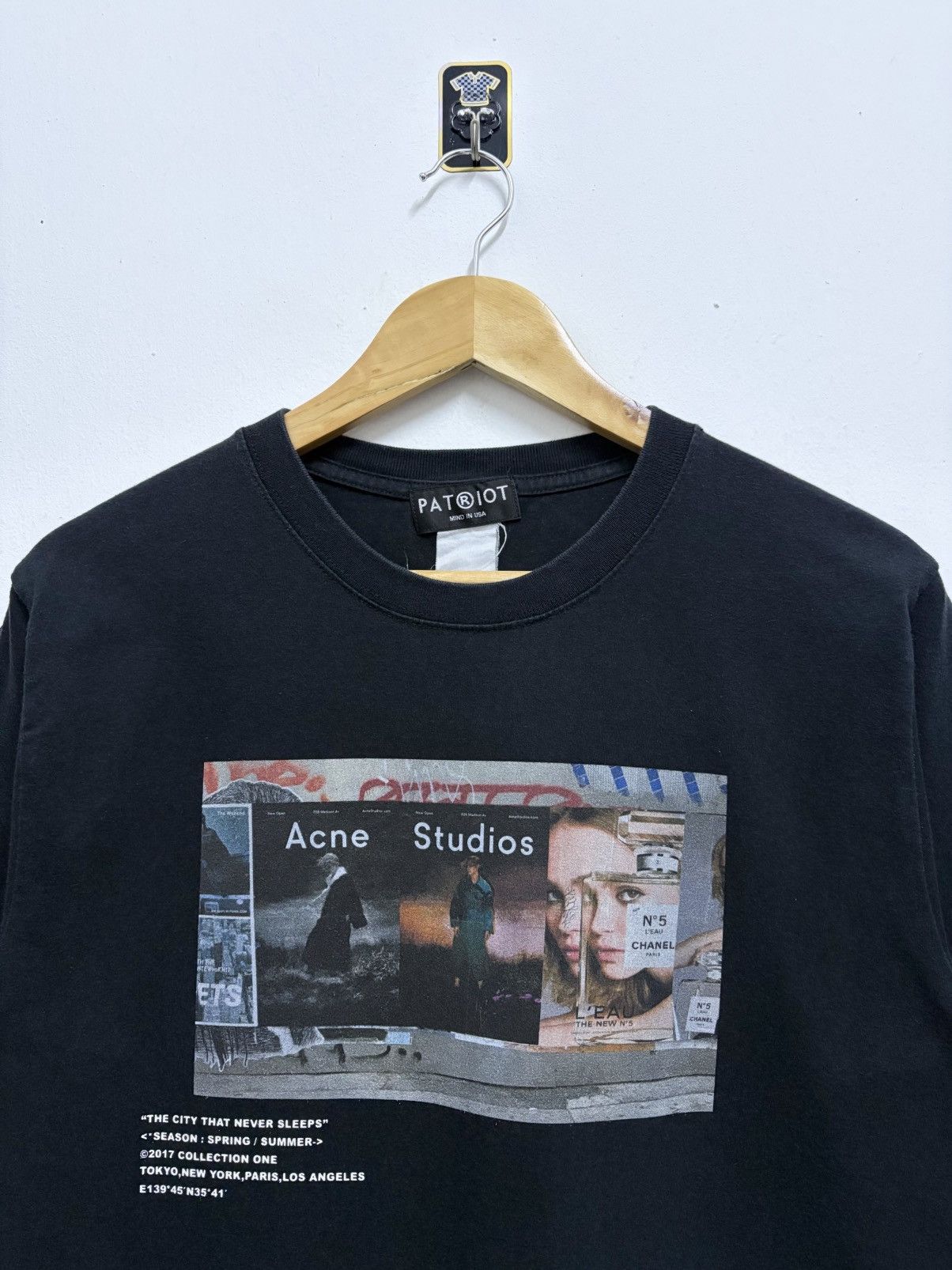 Acne Studios 2000's Patriot - Acne Studios / City Never Sleeps T-Shirt Size US M / EU 48-50 / 2 - 3 Thumbnail