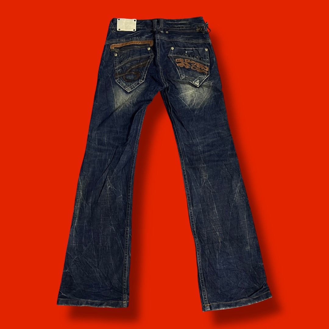 Designer × Japanese Brand REDPEPPER FLARED JEANS JAPANESE BRAND DENIM Size US 34 / EU 50 - 1 Thumbnail