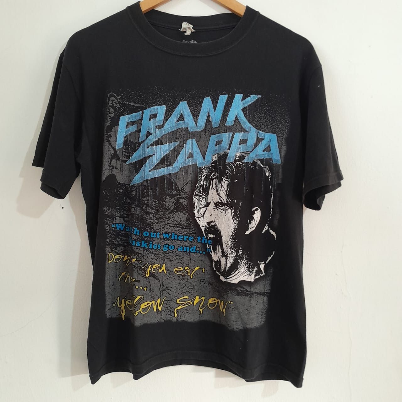 Band Tees × Vintage Vintage Rare Frank Zappa Tshirt Size US M / EU 48-50 / 2 - 1 Thumbnail