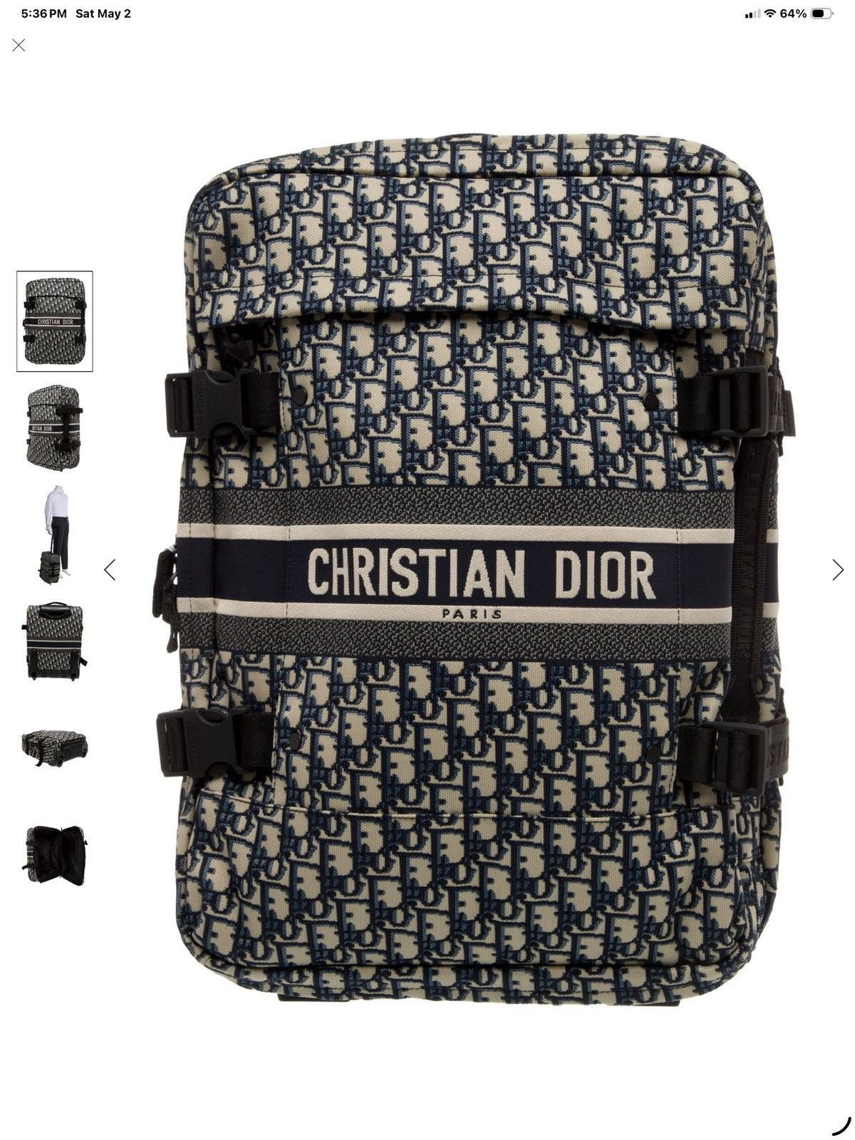 Dior Dior carryon luggage Size ONE SIZE - 1 Thumbnail