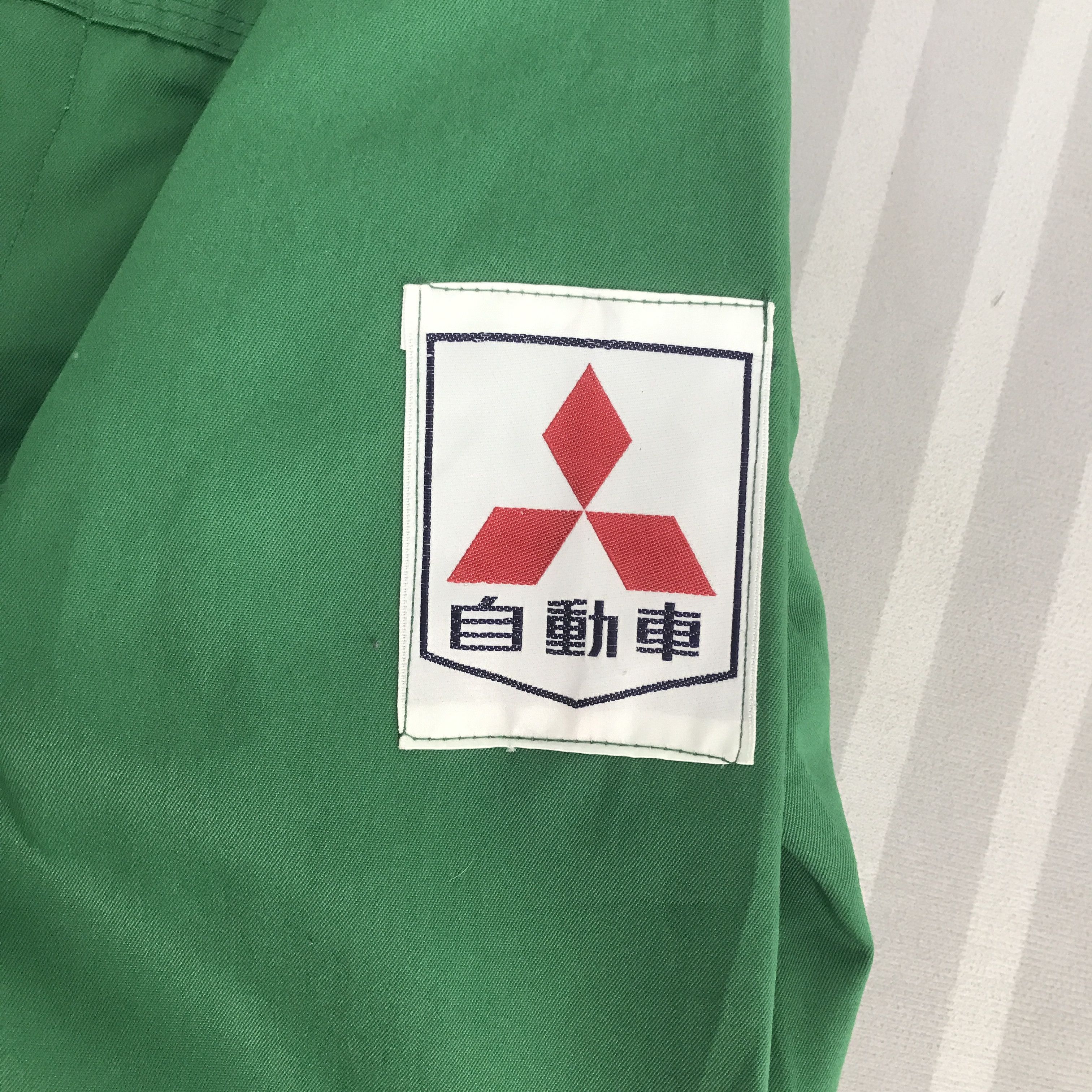 Japanese Brand Vintage Mitsubishi Racing Button overall Jacket K65B10 Size US L / EU 52-54 / 3 - 14 Thumbnail