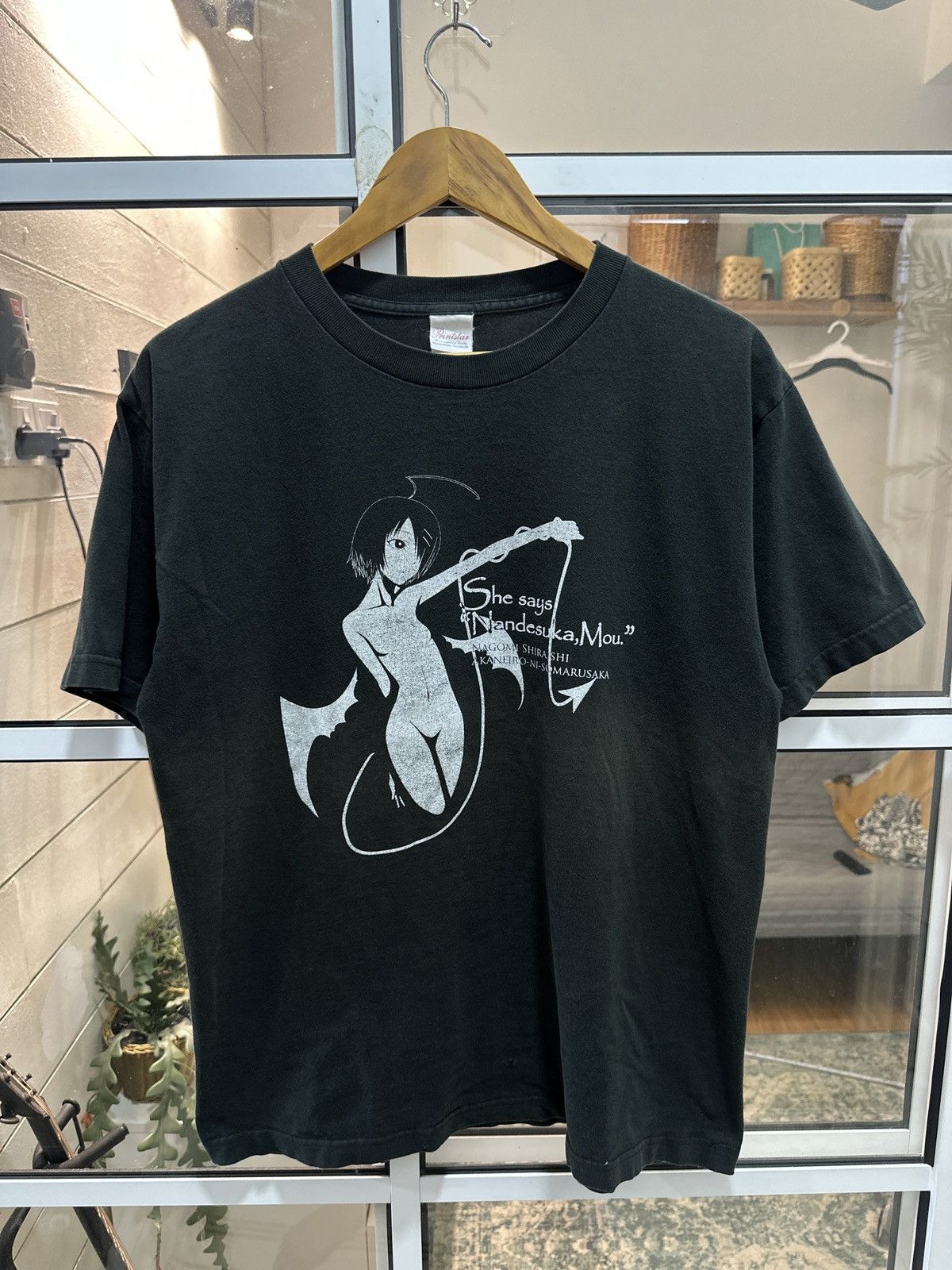 Anime Vintage Akaneiro Ni Somarusaka Nagomi Shirashi Promo Tee Size US M / EU 48-50 / 2 - 1 Thumbnail