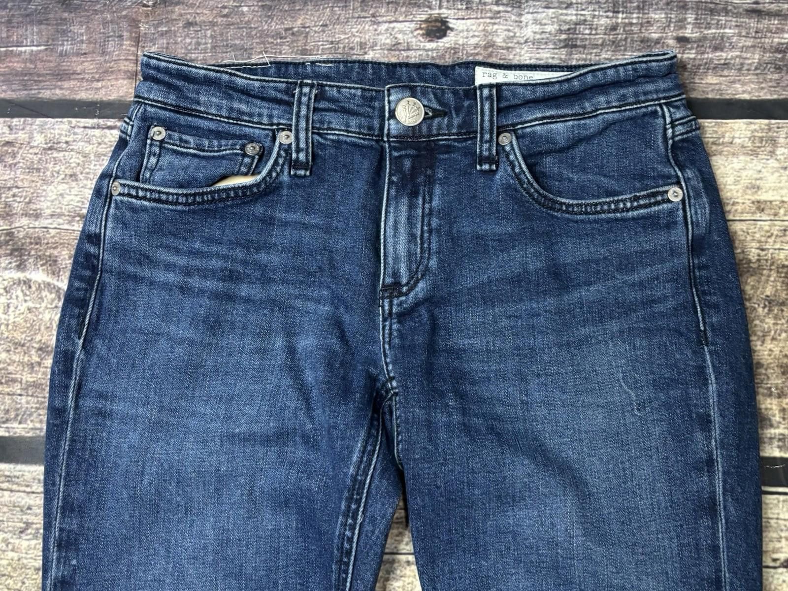 Rag & Bone Rag & Bone Jeans Womens 25 Dre Low Rise Slim Boyfriend Size 25" / US 0 / IT 36 - 4 Thumbnail