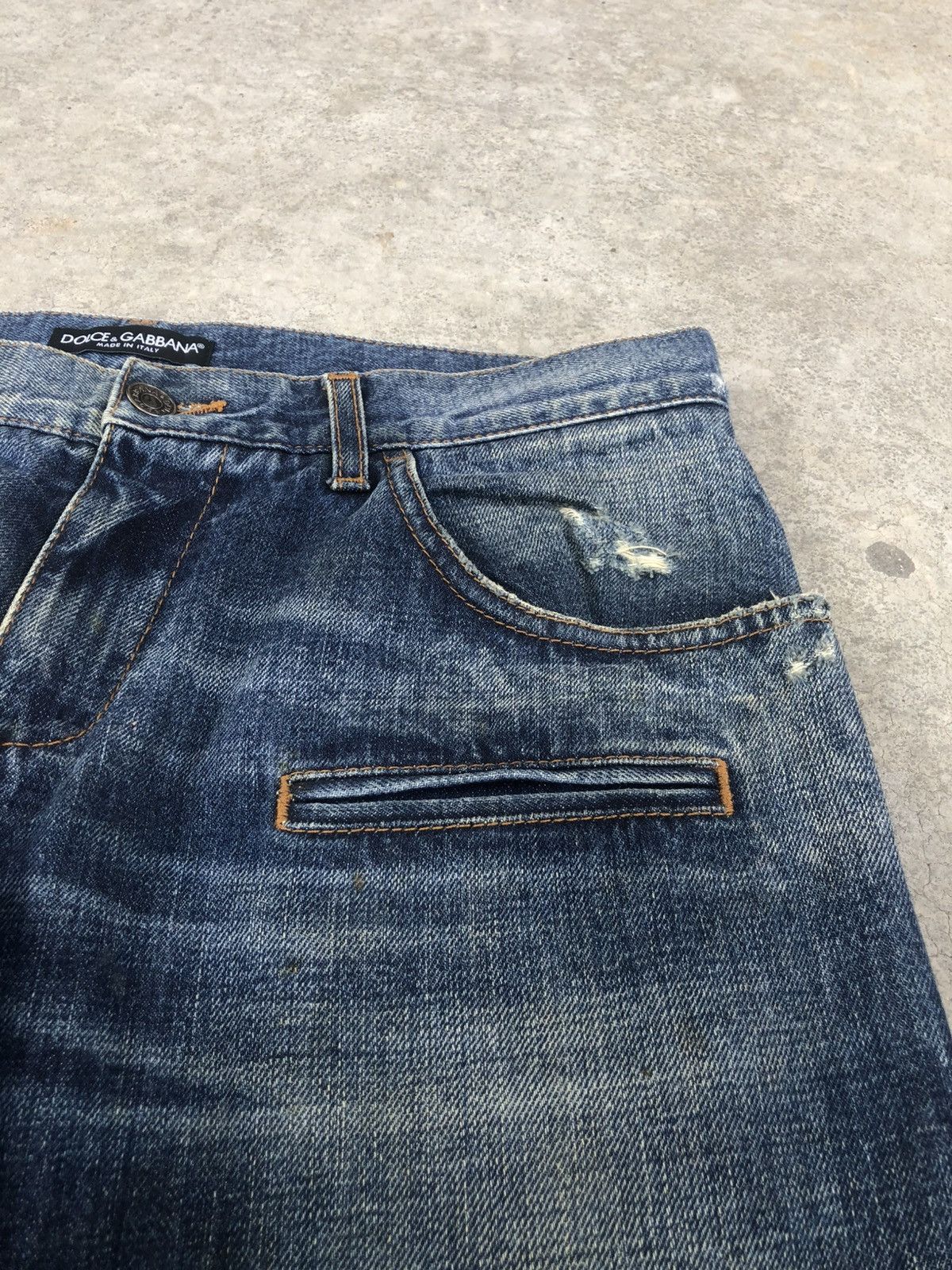 Dolce & Gabbana Distressed Jeans