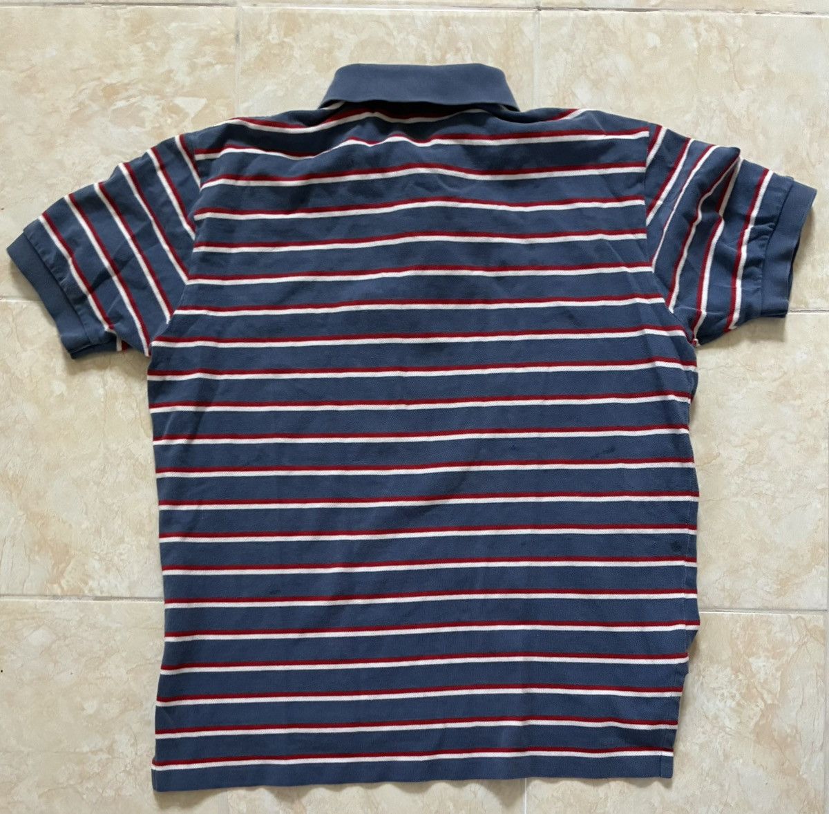 Polo Ralph Lauren Vintage Ralph Lauren Striped Polo Size US L / EU 52-54 / 3 - 3 Thumbnail