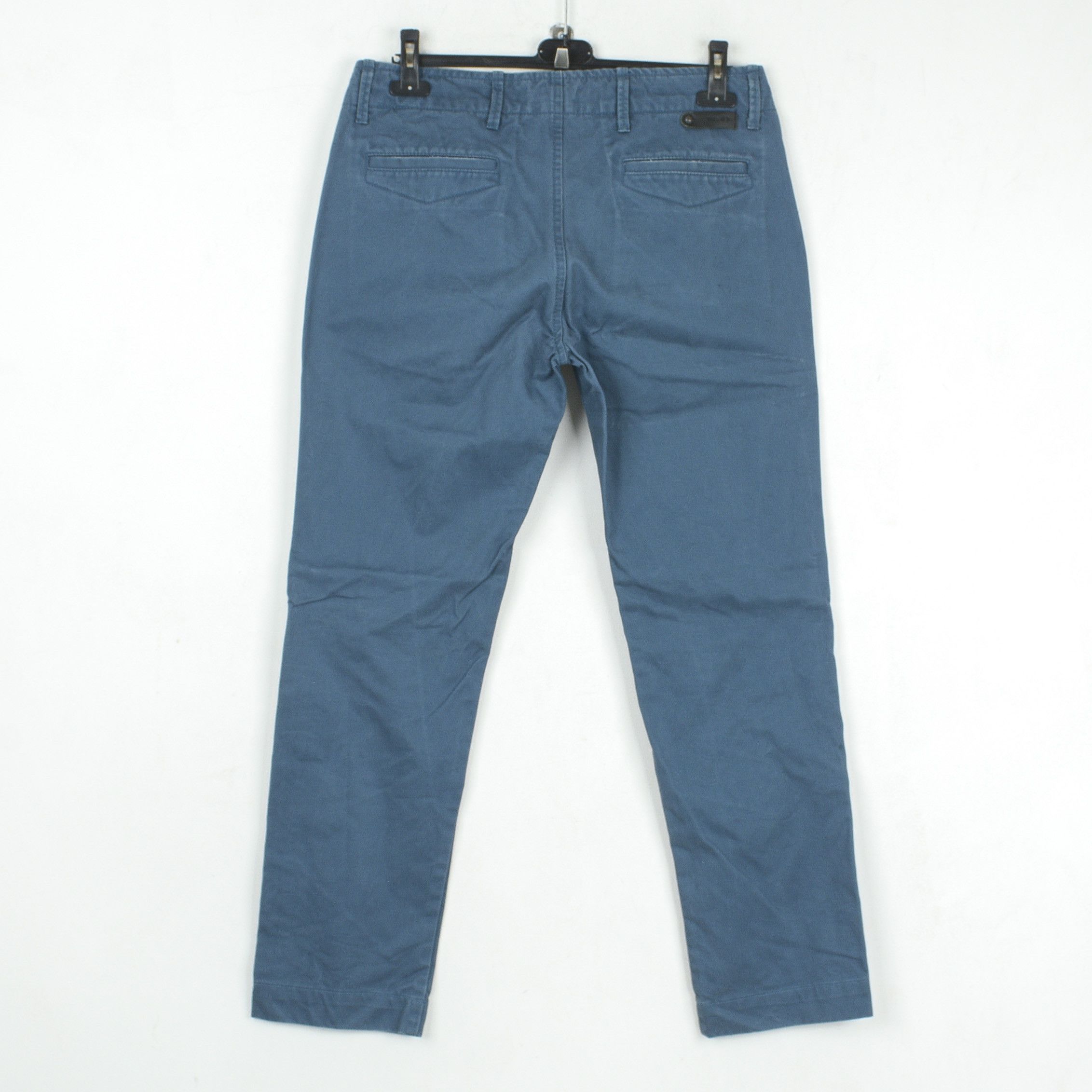 NN07 NN 07 Men W32 L32 Chinos Pants Trousers Smart Work Blue Size US 32 / EU 48 - 3 Thumbnail