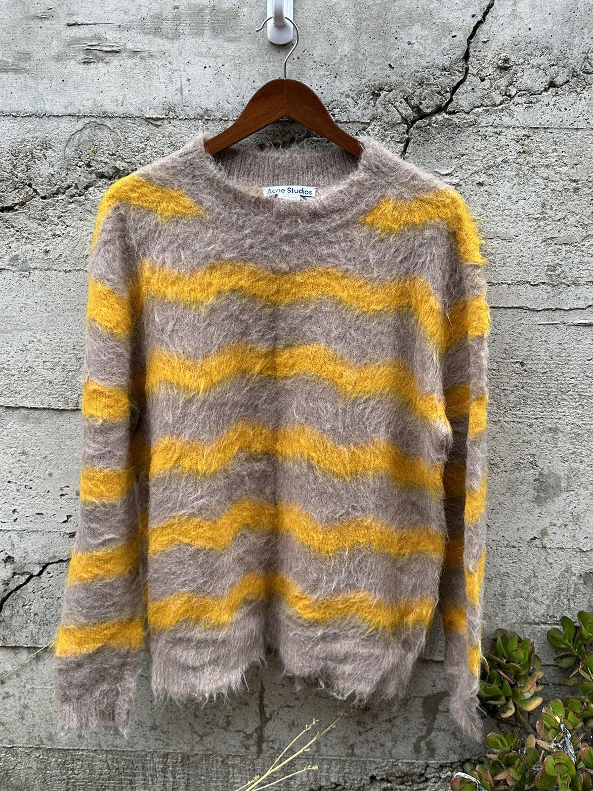 Acne Studios RARE GRAIL Acne Studios shaggy swirl mohair sweater Size US S / EU 44-46 / 1 - 4 Thumbnail