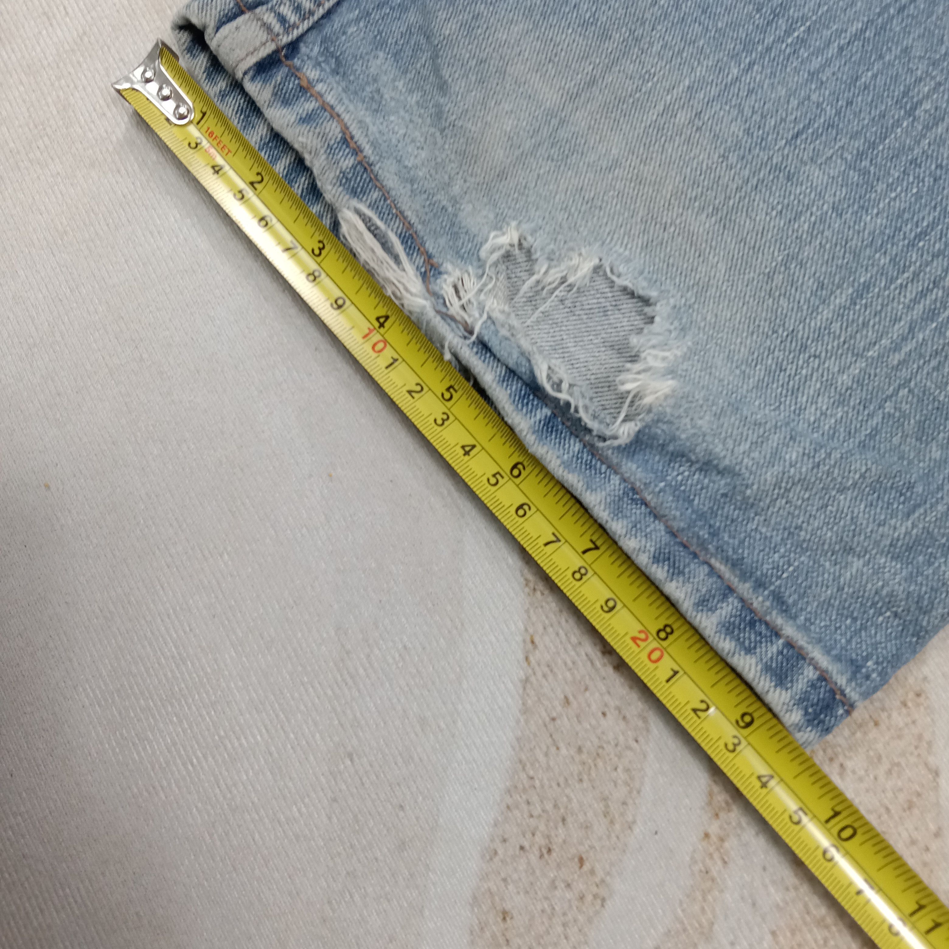 Levi's Levis569 American Distressed Denim Jeans C280N18 Size US 34 / EU 50 - 12 Thumbnail