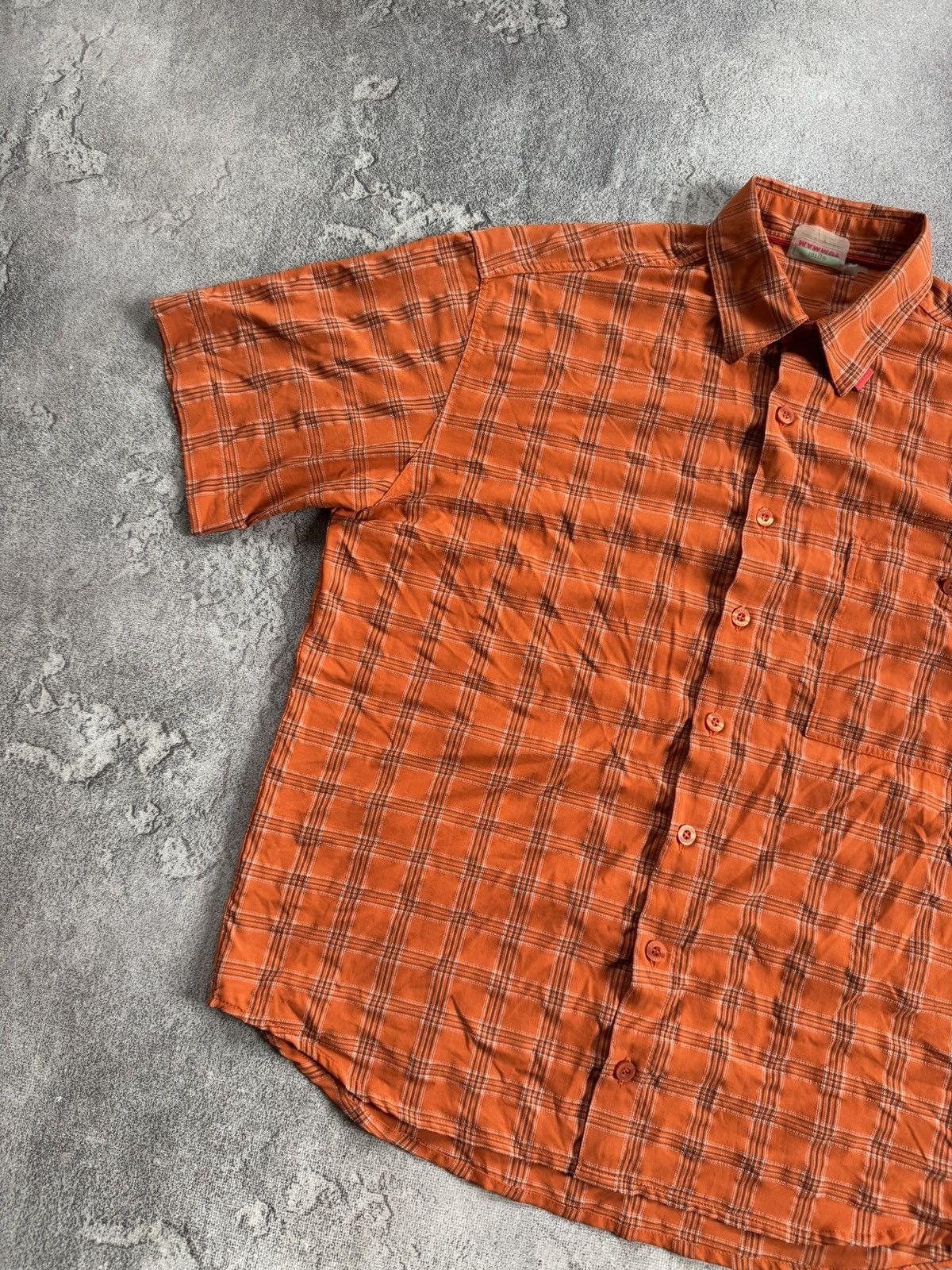 Mammut Mammut L Chekered shirt button up short sleeve outdoor Size US L / EU 52-54 / 3 - 8 Thumbnail