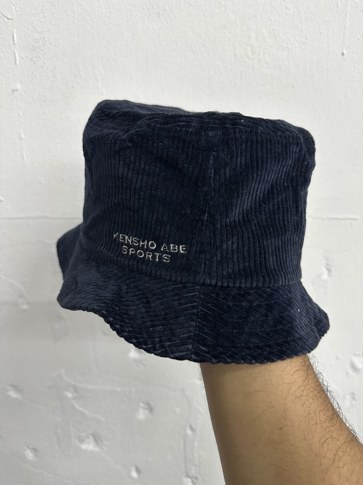 Japanese Brand Rare VTG Kensho Abe Corduroy Bucket Hat Size ONE SIZE - 2 Thumbnail