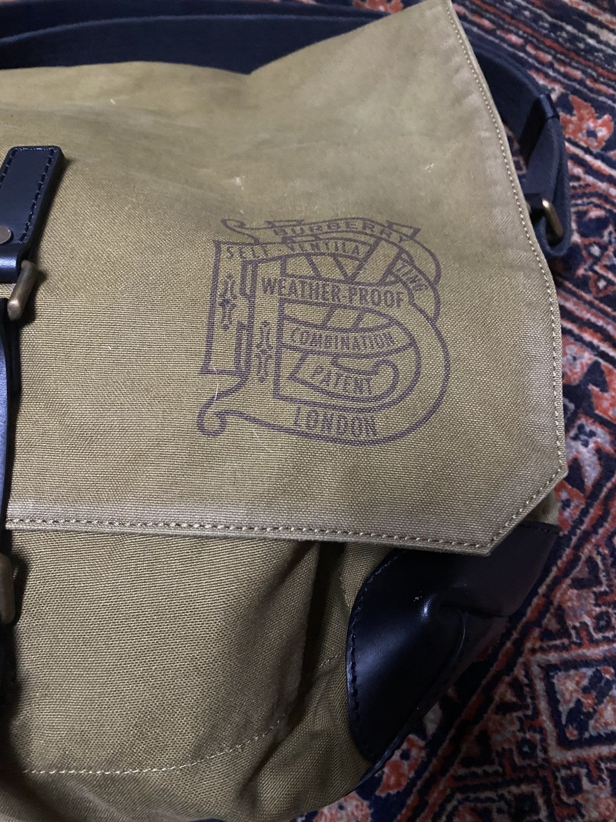Burberry Burberry messenger bag with cow leather Size ONE SIZE - 11 Thumbnail