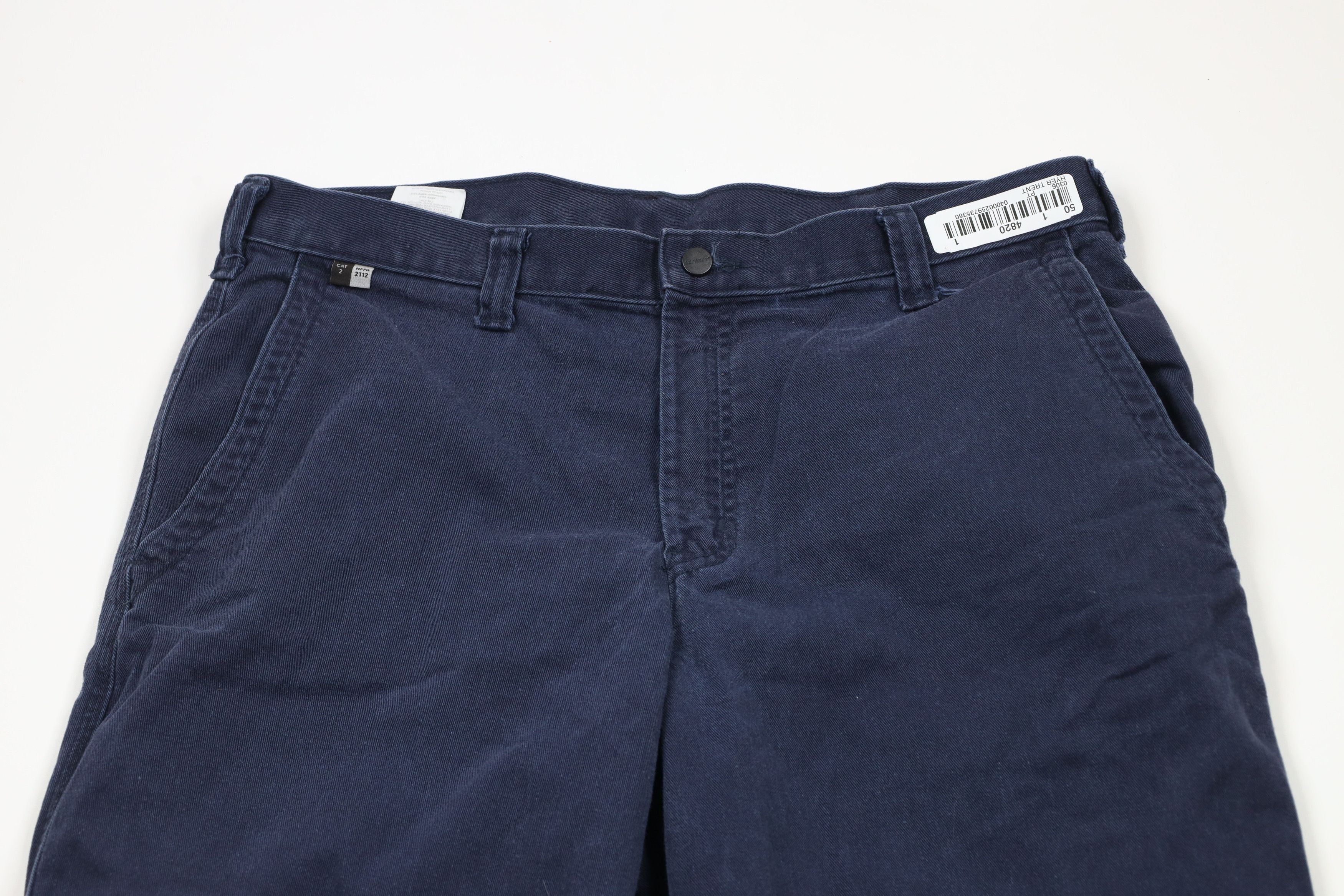 Carhartt × Vintage Vintage Carhartt FR Wide Leg Fire Flame Resistant Work Pants Size US 36 / EU 52 - 2 Thumbnail