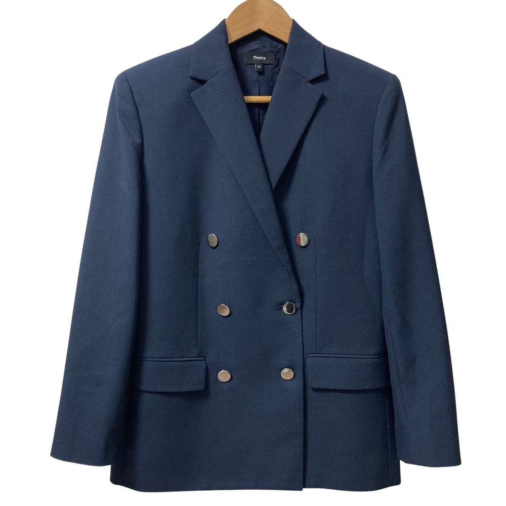 Theory Theory theory OXFORD WOOL BOXY DB JKT Wool Jacket Others Outerwear DUTY FREE for USA Size ONE SIZE - 1 Thumbnail