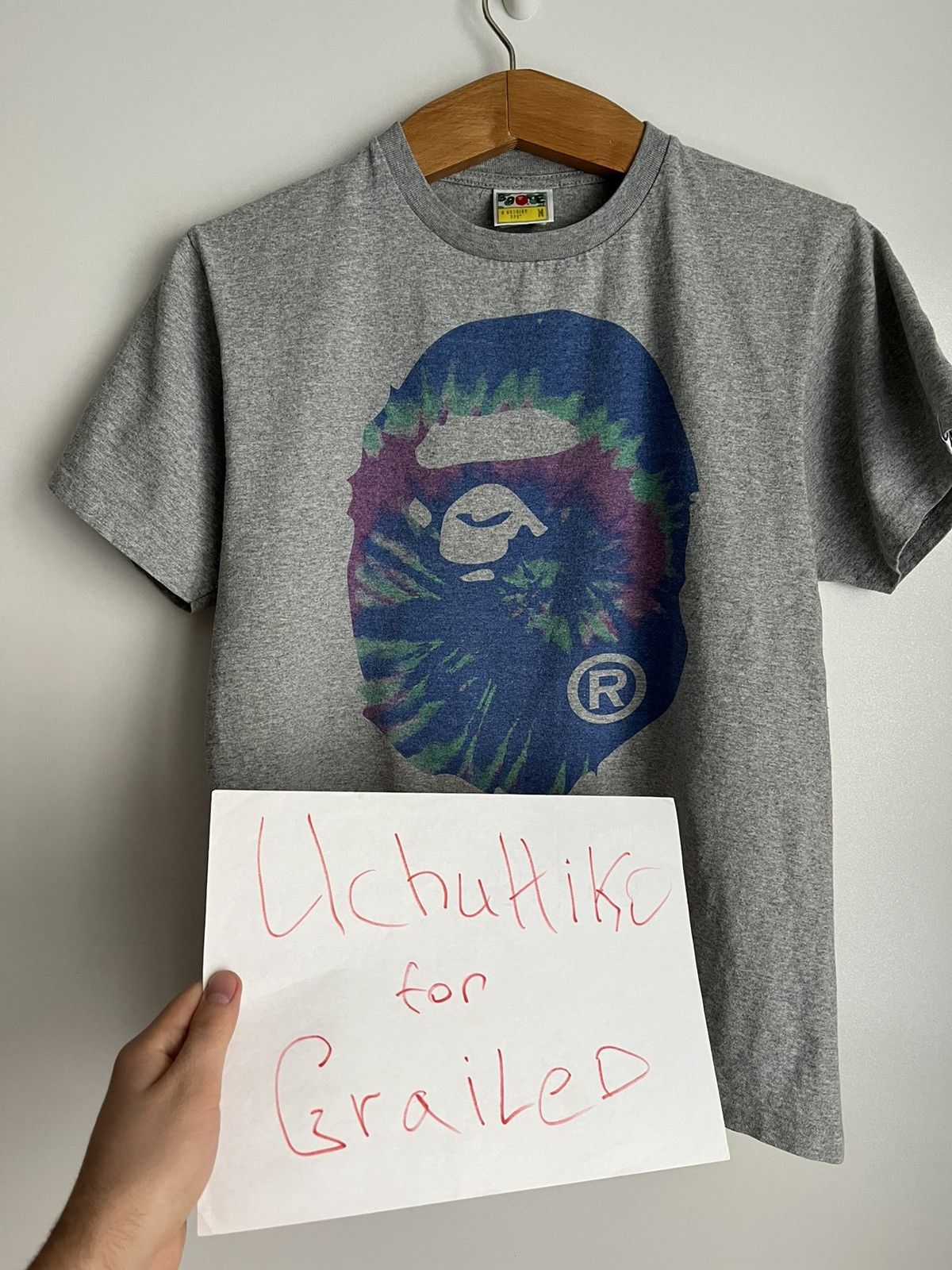 Bape Bape Big Face Tee Size US M / EU 48-50 / 2 - 22 Thumbnail