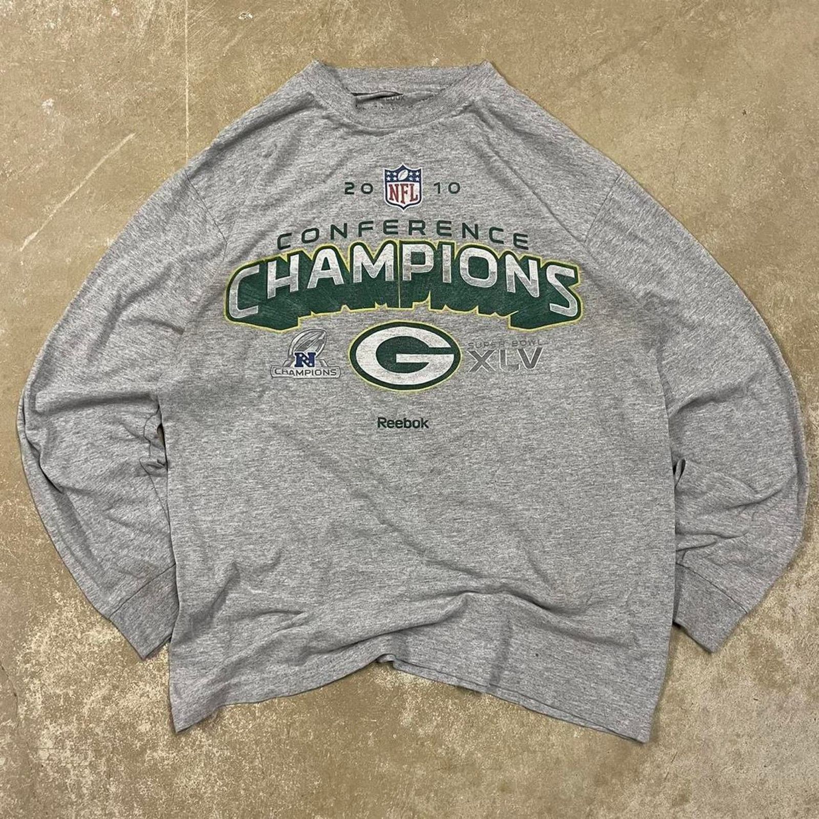 Reebok 2010 Reebok NFL green bay packers long sleeve shirt size med Size US M / EU 48-50 / 2 - 1 Thumbnail
