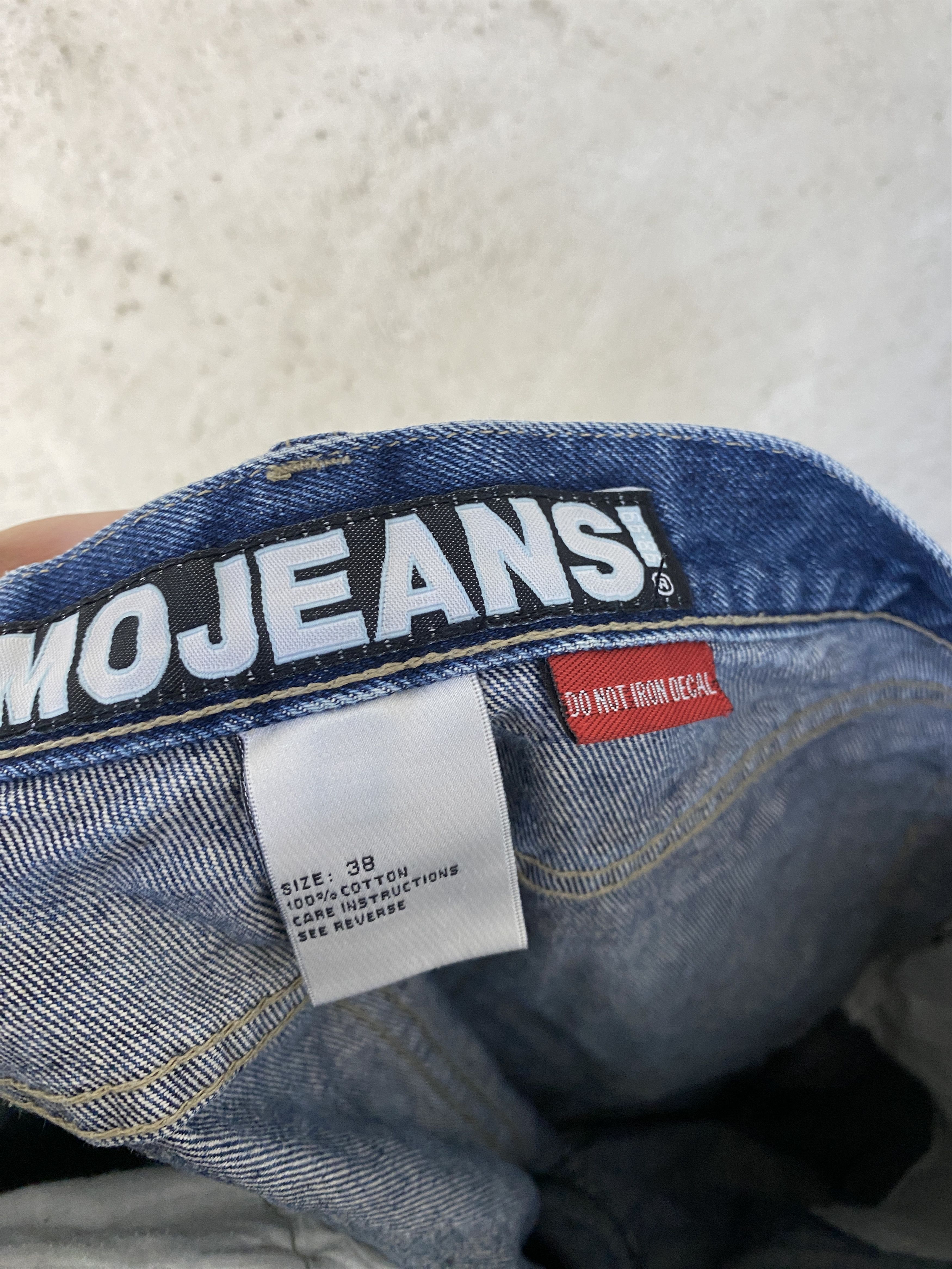 JNCO Mojeans denim jeans baggy jorts shorts y2k 00s Size US 38 / EU 54 - 7 Thumbnail