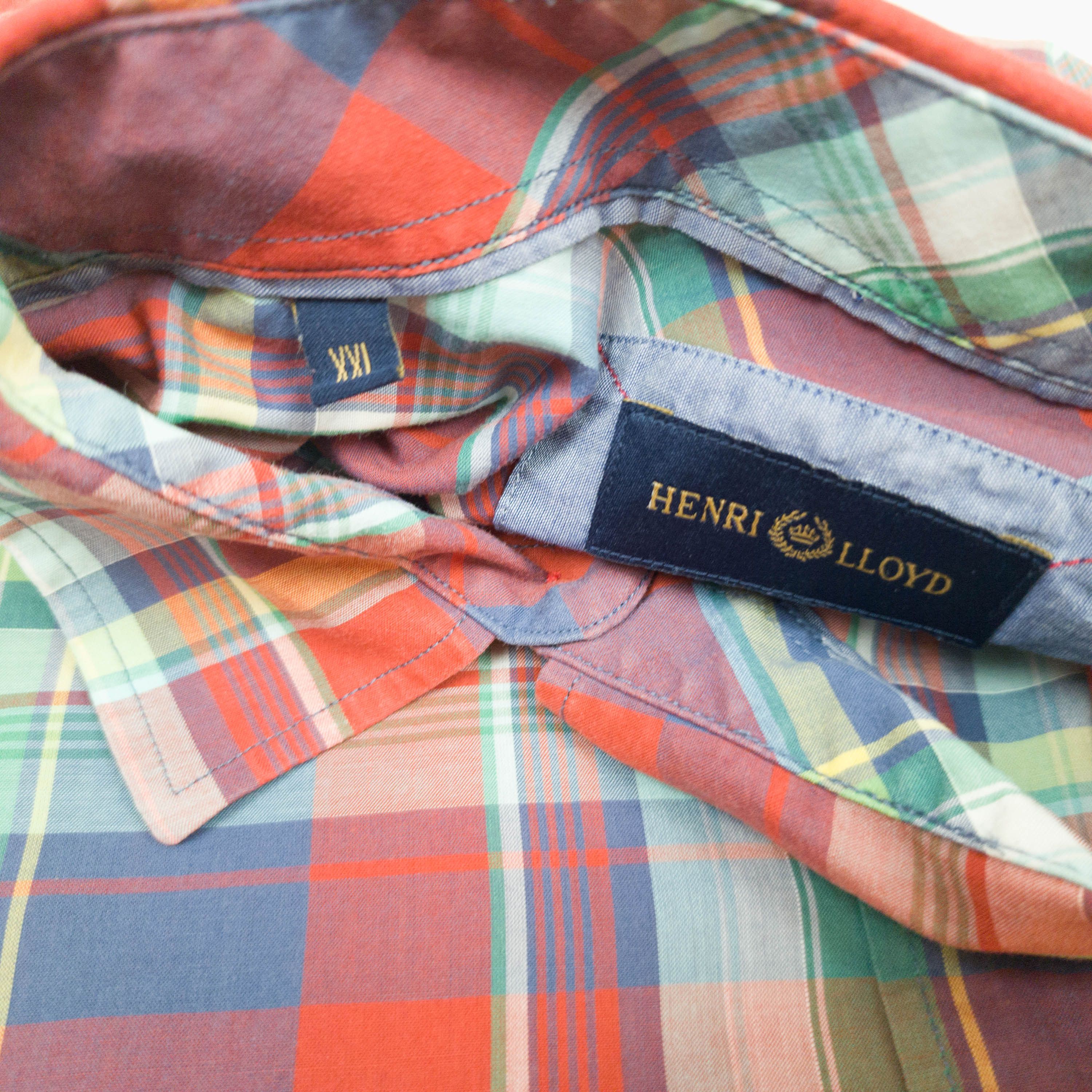 Henri Lloyd HENRI LLOYD SHIRT COTTON SIZE XL-XXL (LABEL XXL) Size US XXL / EU 58 / 5 - 6 Thumbnail
