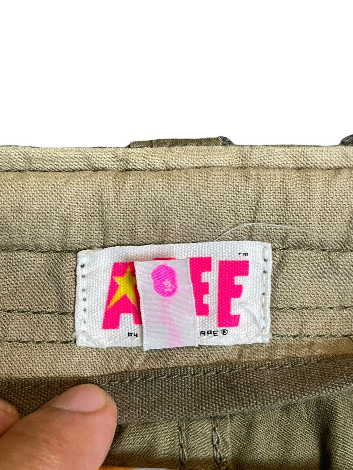 Bape Bathing Ape Cargo Pants (26) Size 31" - 7 Thumbnail