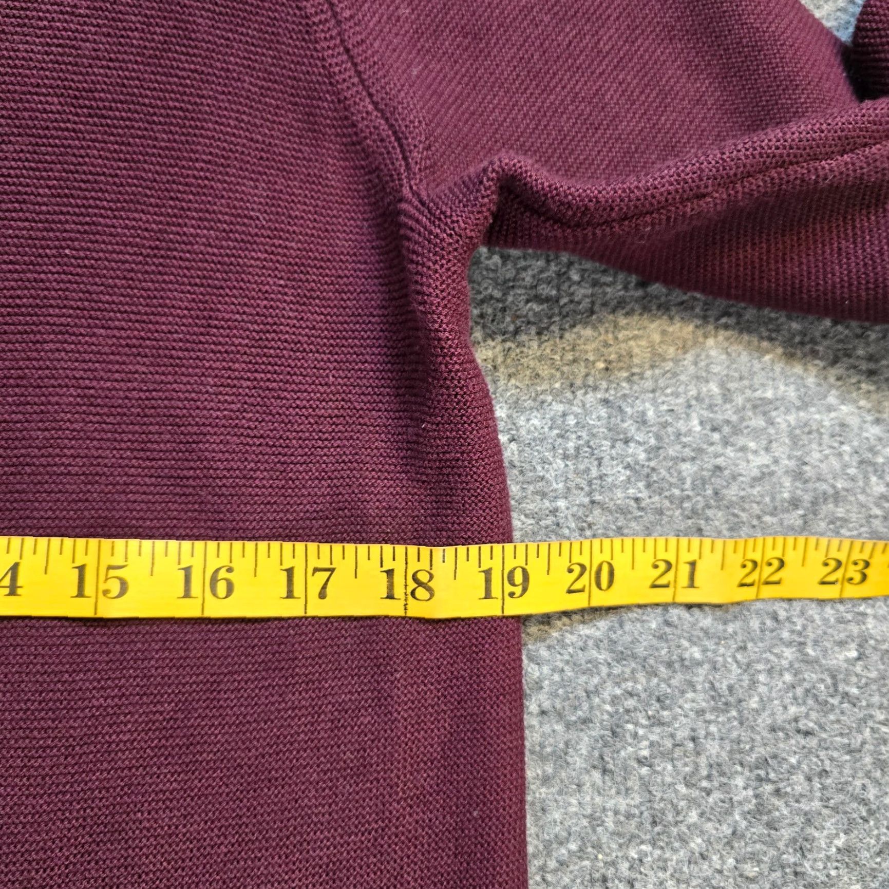 J. Jill J Jill Cardigan Womens Size Medium Red Burgundy Long Duster Sweater Capsule Size M / US 6-8 / IT 42-44 - 5 Thumbnail