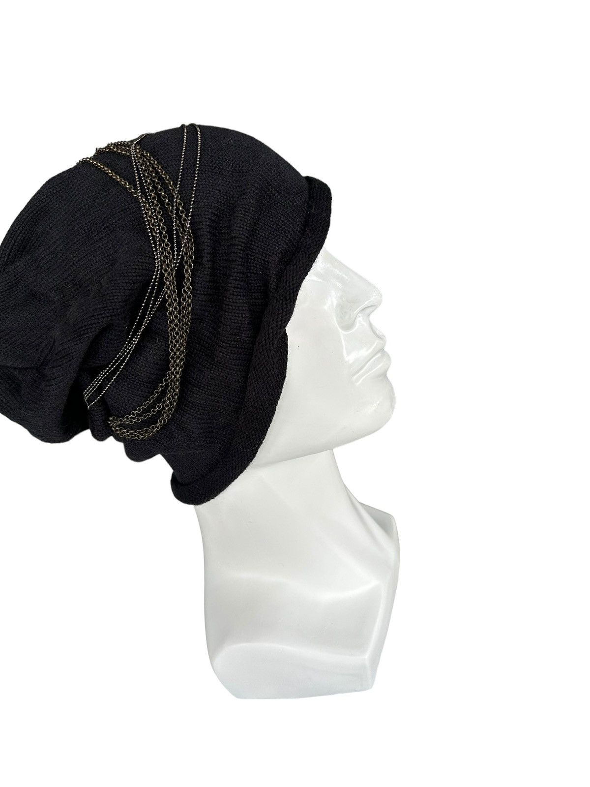 Japanese Brand × Kapital × Vintage Japanese Brand Punk Bondage Style Beanie Hats Rare ☠️🎌 Size ONE SIZE - 2 Thumbnail