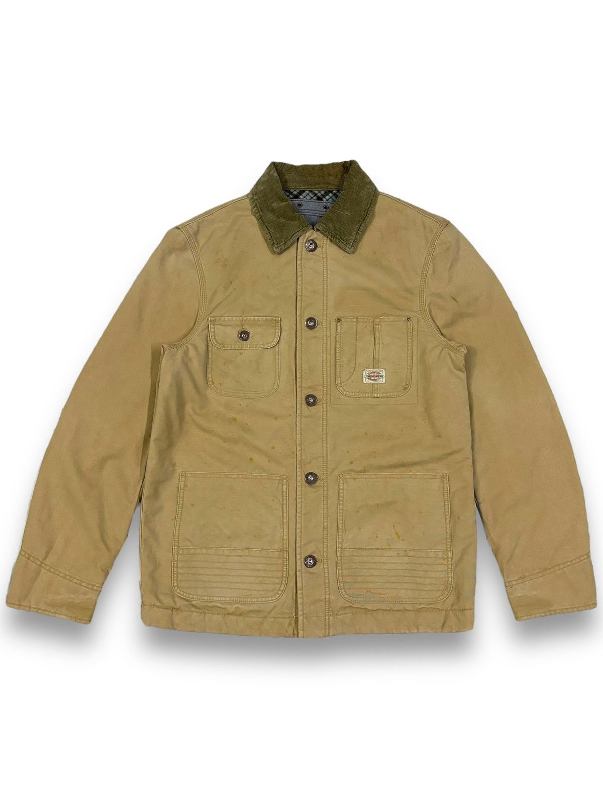 Replay Replay Canvas Thrashed Rusty Multipockets Chore Jacket Size US M / EU 48-50 / 2 - 1 Thumbnail