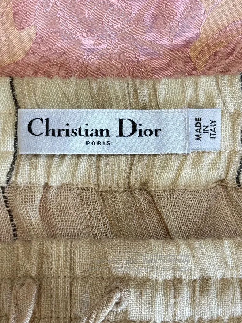 Dior Dior Cotton and linen shorts Size 24" / US 00 / IT 34 - 7 Thumbnail