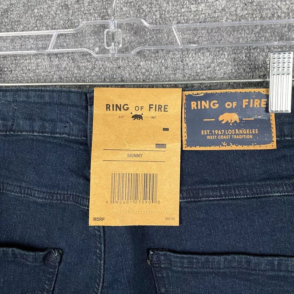 Ring Of Fire Ring of Fire Skinny Jeans 30x30 Men's Denim NWT Claw Stretch Size US 30 / EU 46 - 6 Thumbnail