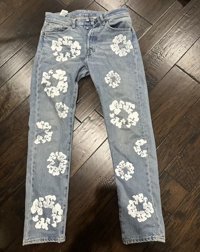 DENIM TEARS Denim tears jeans light wash | Grailed