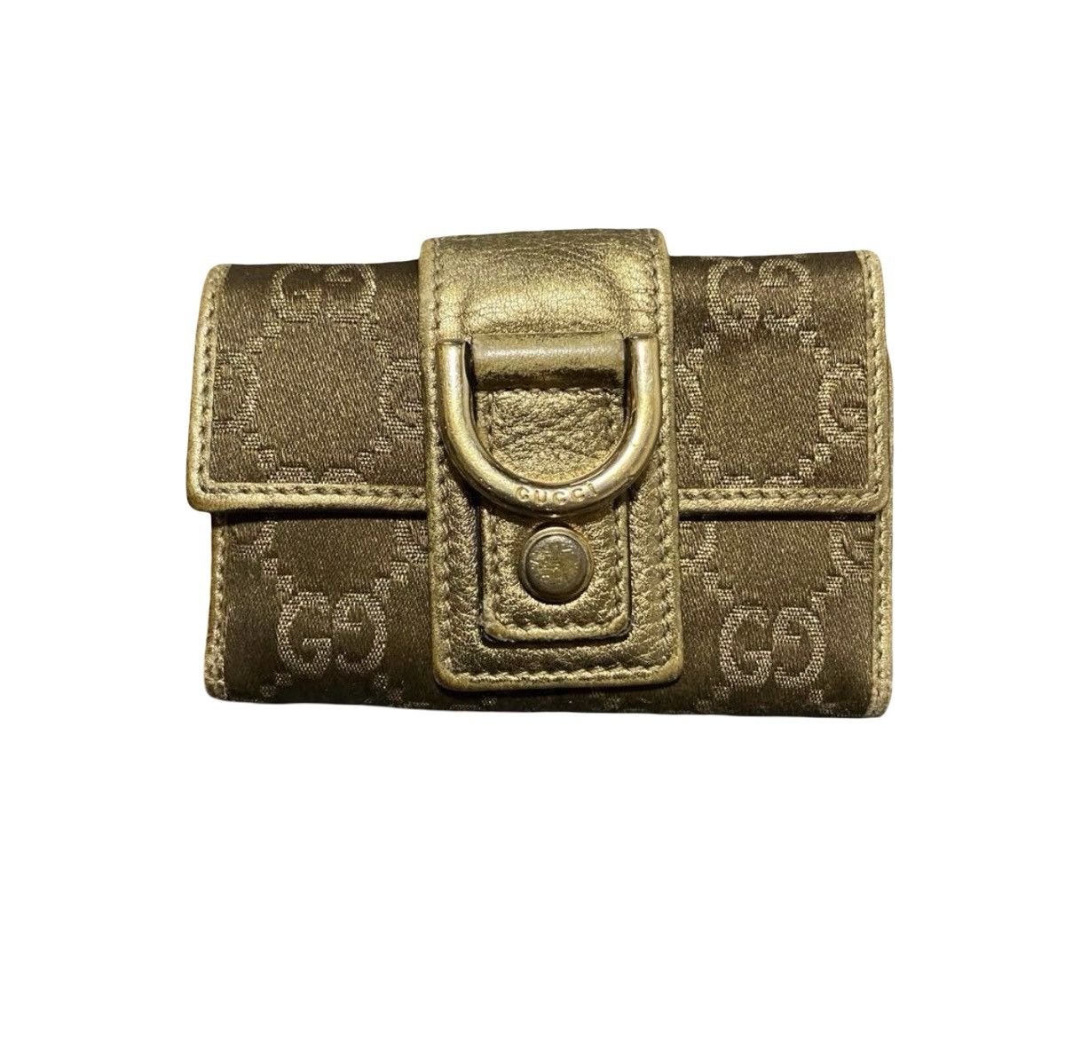 Gucci Gucci Vintage GG Monogram Abbey D-Ring 6-Key Case Size ONE SIZE - 1 Thumbnail