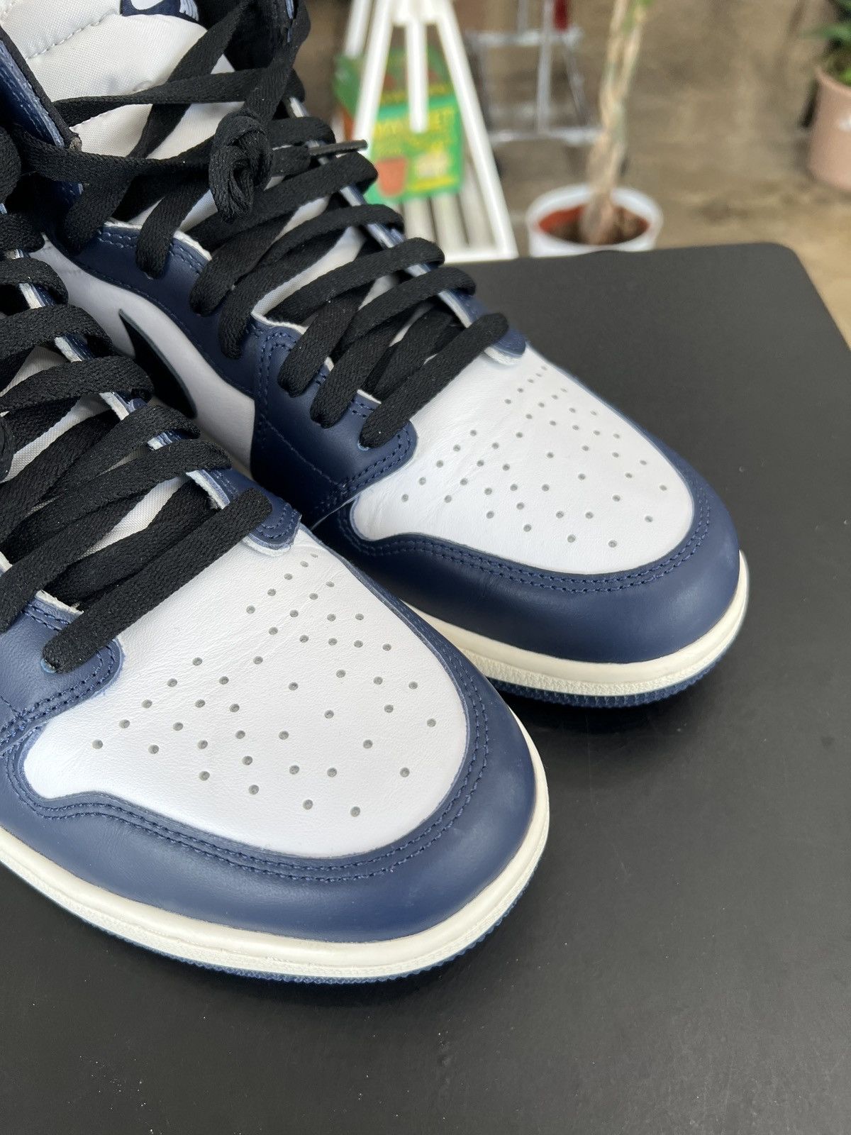 Jordan Brand Air Jordan 1 Midnight Navy Sz. 12.5 (2024) Size US 12.5 / EU 45-46 - 7 Thumbnail