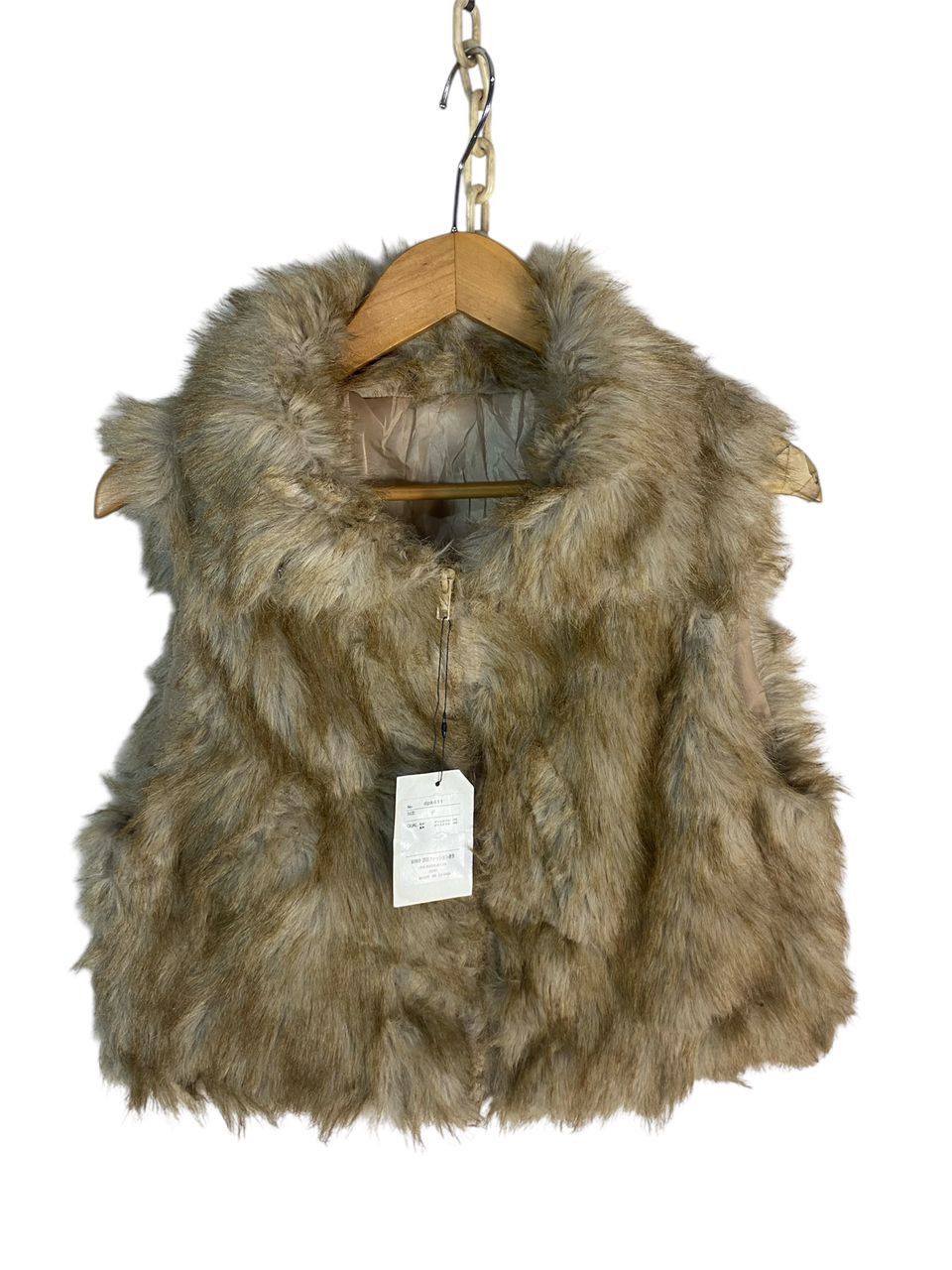 Japanese Brand GRL FUR ZIPPER VEST Size M / US 6-8 / IT 42-44 - 1 Thumbnail