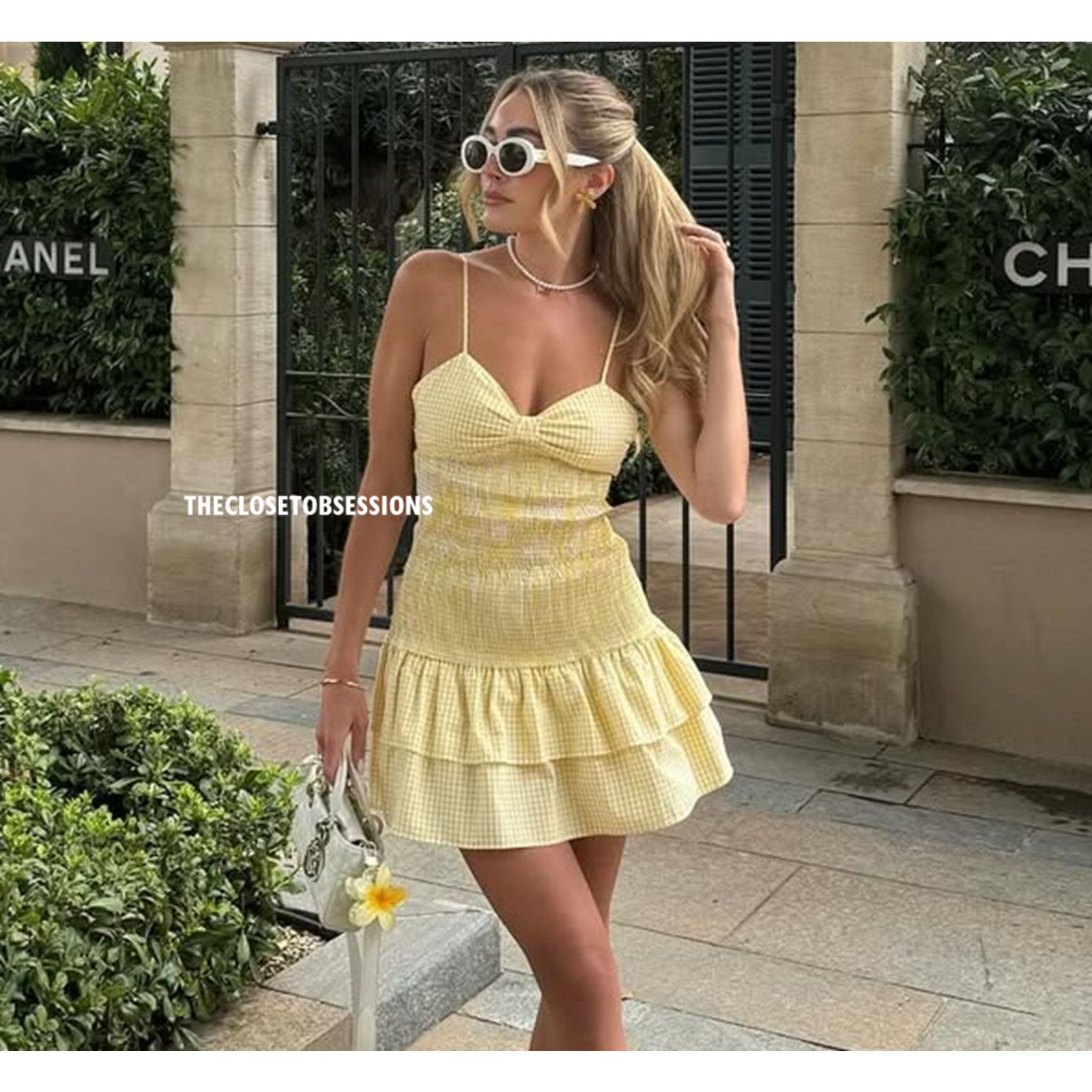 RARE!!! ZARA BLOGGER FAVE!!! Short Smocked Dress NWT