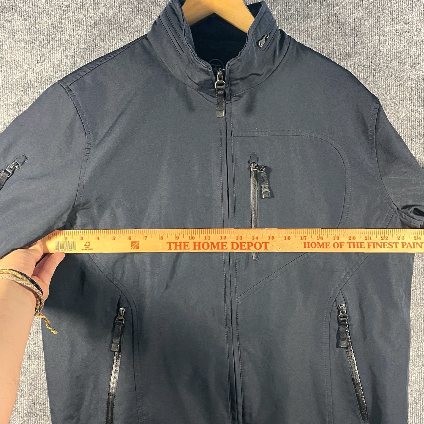 Tumi Tumi Jacket Mens L Blue Full Zip Parka Outdoor Casual Water Resistant Hiking Size US L / EU 52-54 / 3 - 7 Thumbnail