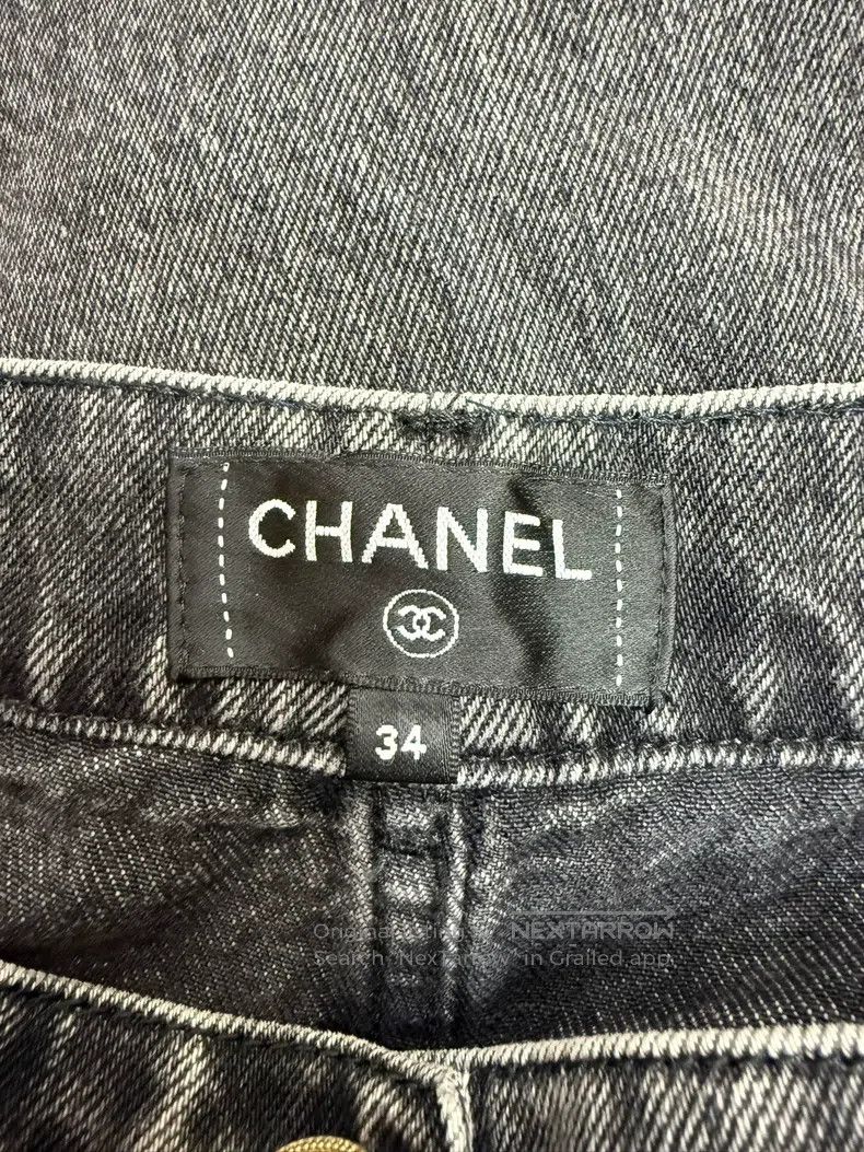 Chanel Chanel Chain jeans Size 42" / US 20 - 5 Thumbnail
