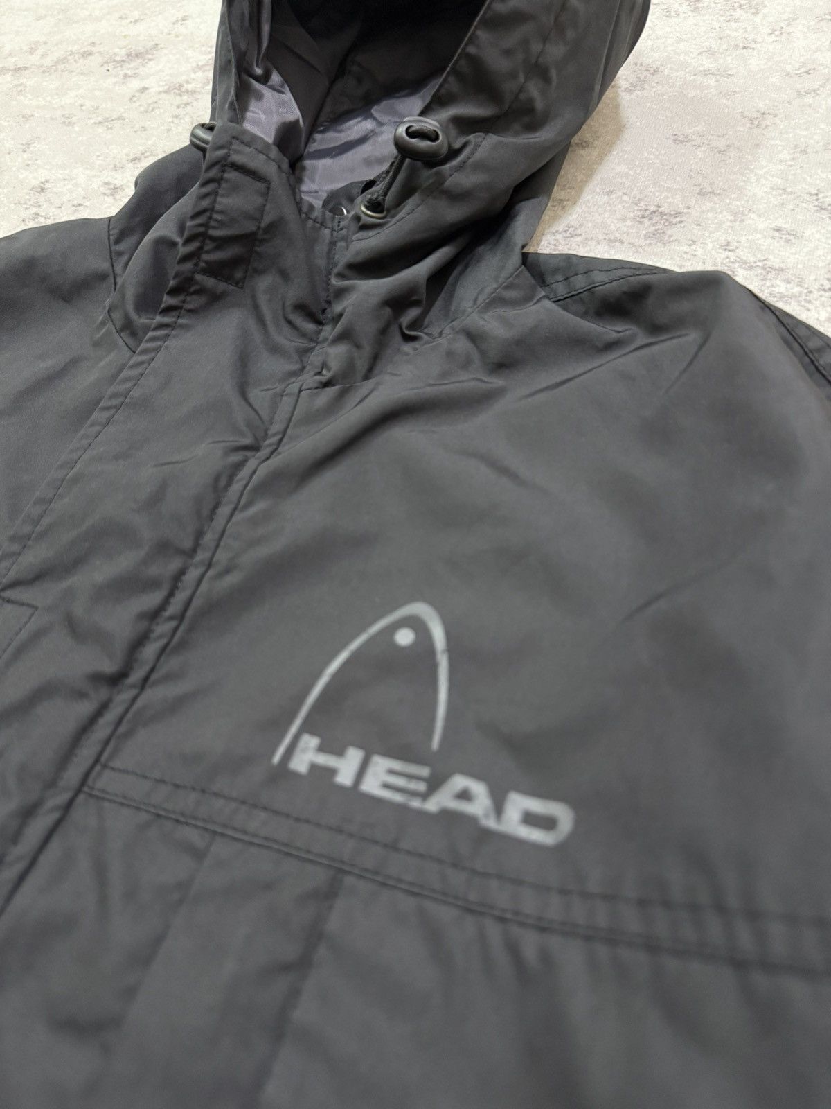 Japanese Brand Head USA utility windbreaker jacket black hooded Size US M / EU 48-50 / 2 - 7 Thumbnail