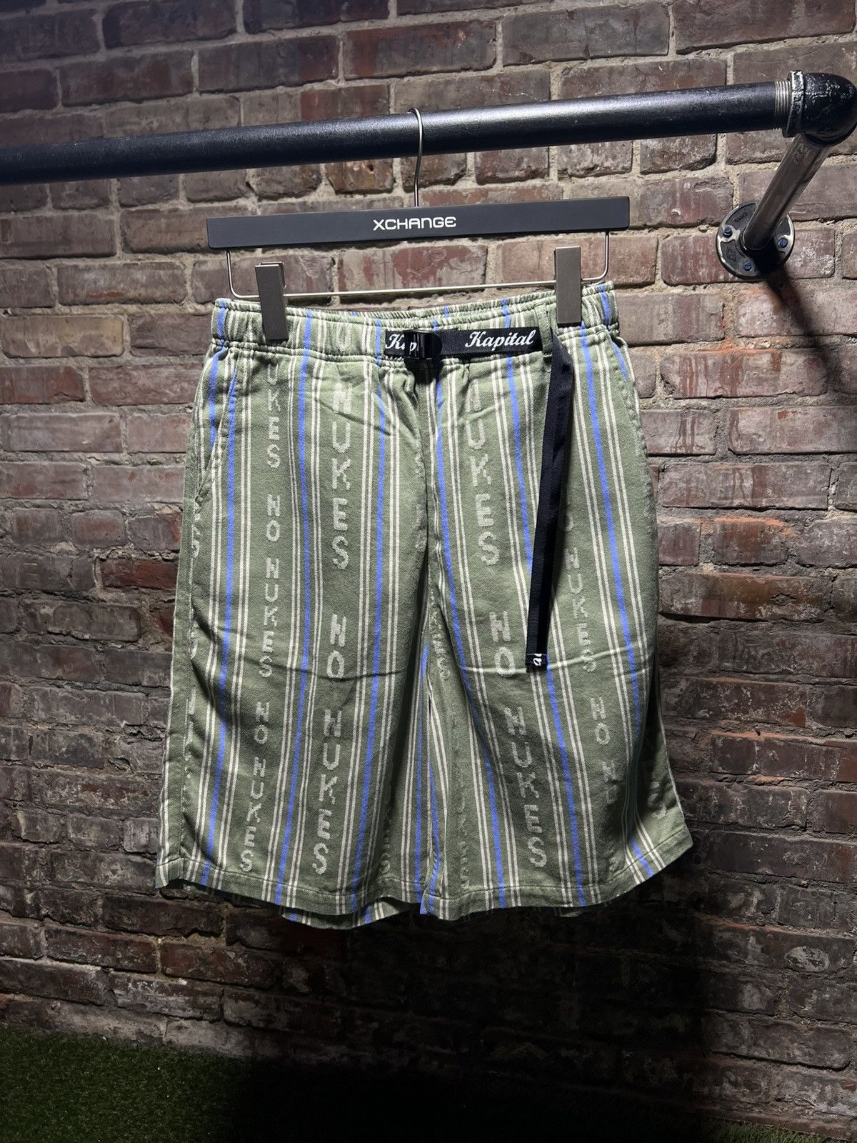 Kapital Kapital Linen Nukes Shorts Size US 30 / EU 46 - 1 Thumbnail