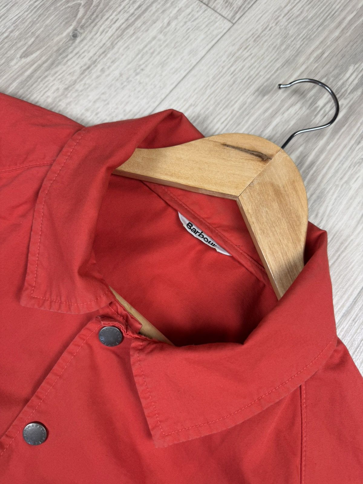 Barbour Barbour Beacon Coach Casual Red Overshirt Jacket Size S Size US S / EU 44-46 / 1 - 5 Thumbnail