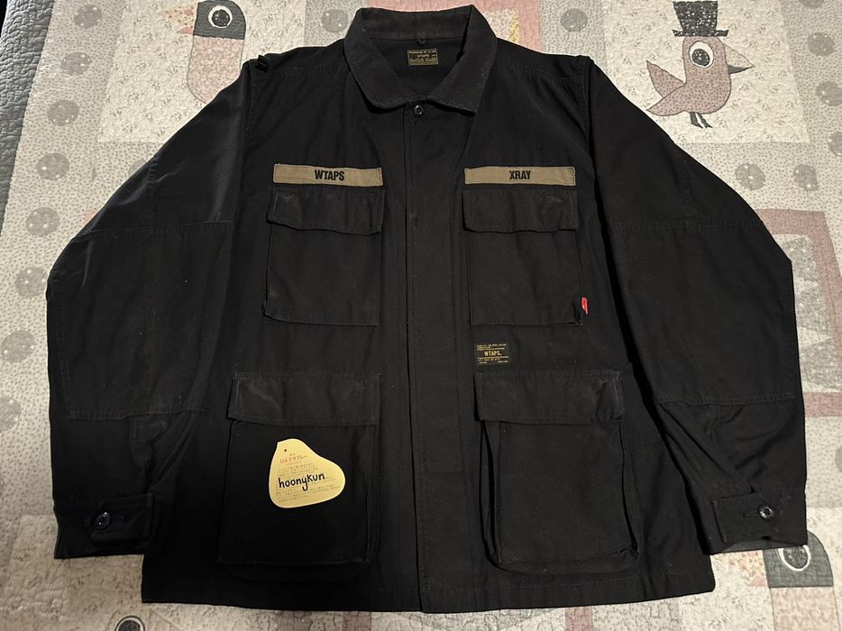 Wtaps Wtaps Black Military Jacket Sz XL New | Grailed