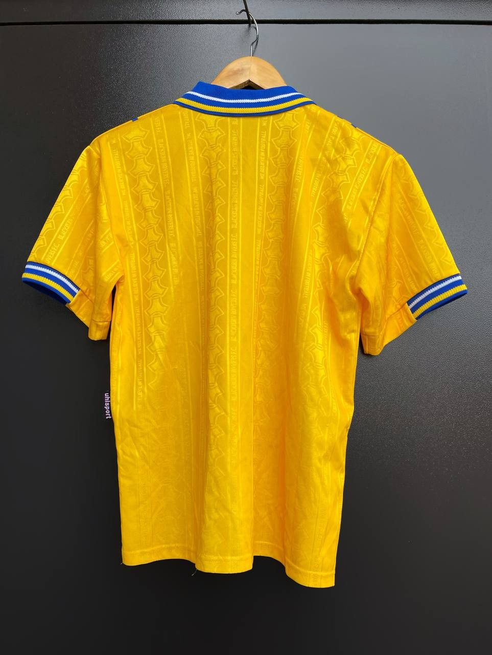 Vintage BLACKBURN ROVERS 1998 2000 SHIRT FOOTBALL JERSEY UHLSPORT Size US XS / EU 42 / 0 - 8 Thumbnail