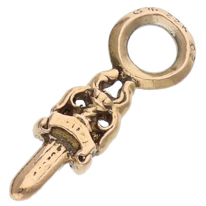 Chrome Hearts Chrome Hearts 22K Old Gold Dagger Stack Necklace Size ONE SIZE - 2 Thumbnail