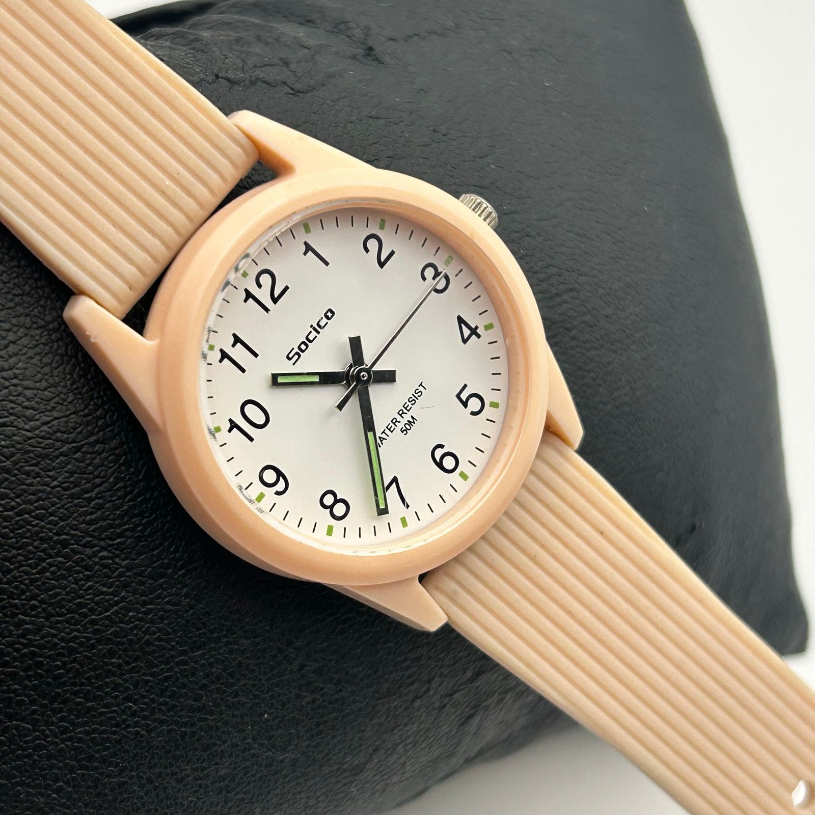 Other Socico Pink Watch 50M WR St. Steel, Working New Battery Size ONE SIZE - 2 Thumbnail