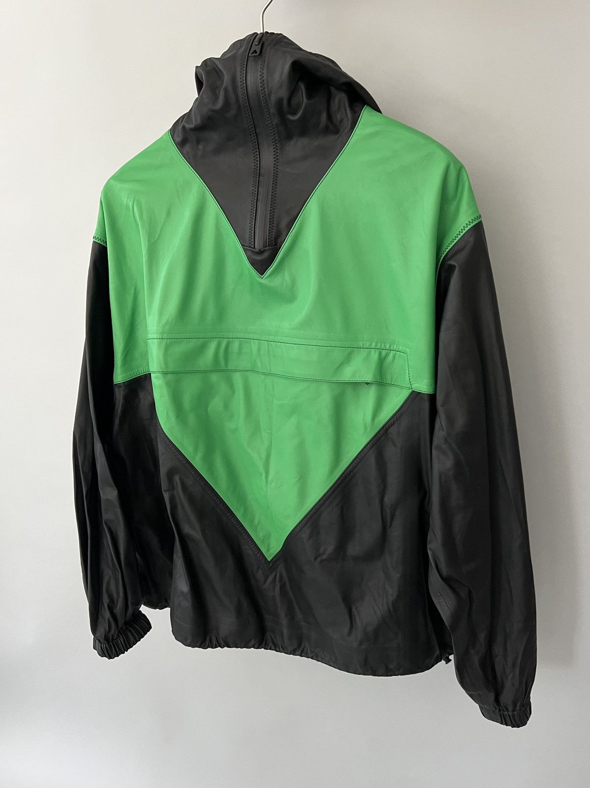 Bottega Veneta Bottega Veneta Leather Anorak Size US S / EU 44-46 / 1 - 5 Thumbnail