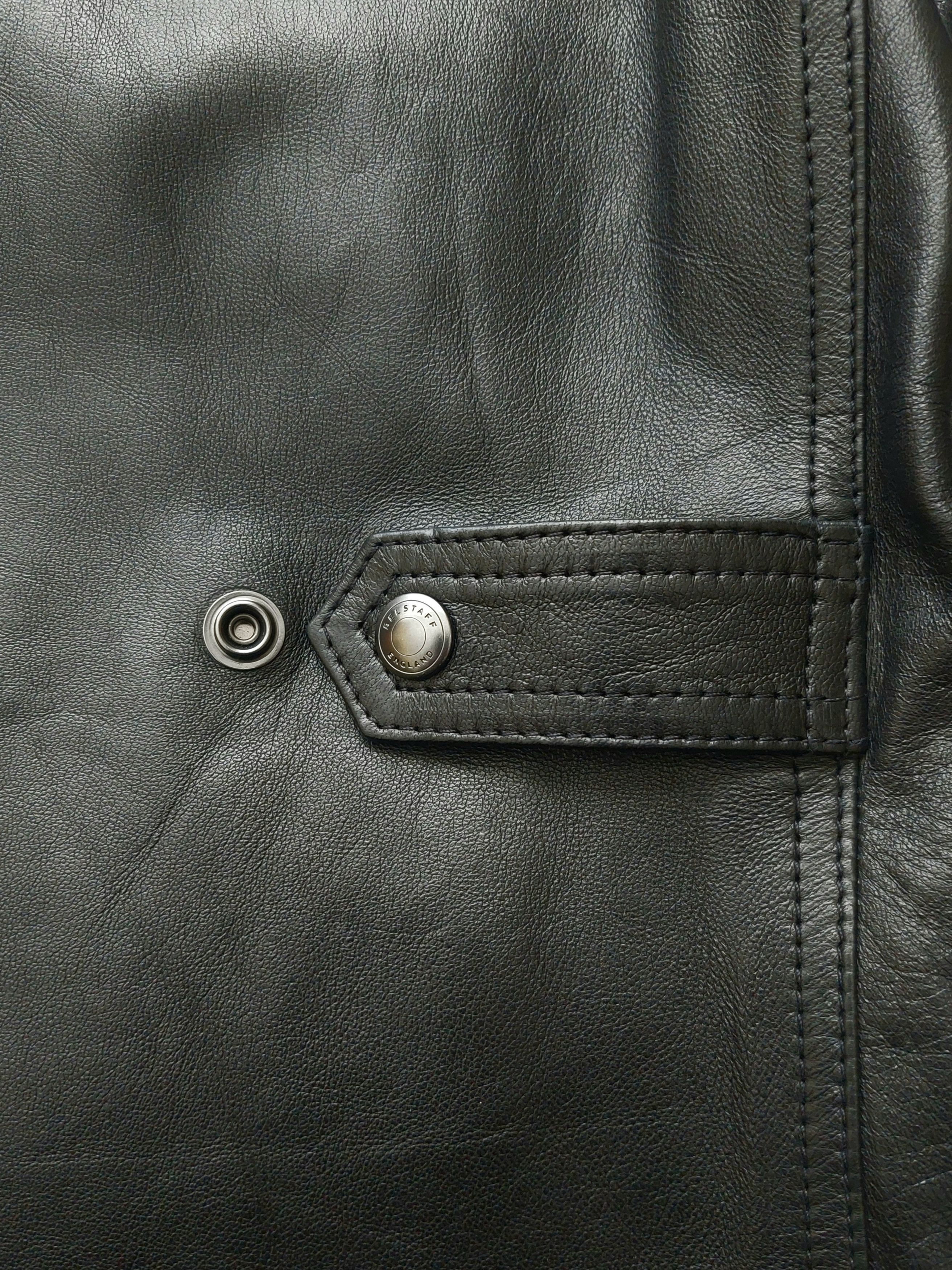 Belstaff Belstaff Woodbridge Black Leather Jacket Size US XL / EU 56 / 4 - 10 Thumbnail
