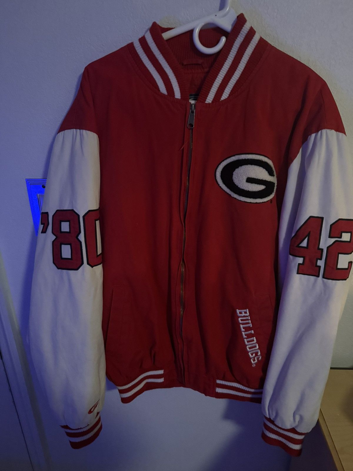 G-III G-III Vintage Georgia Bulldogs Championship Varsity Size US L / EU 52-54 / 3 - 1 Thumbnail
