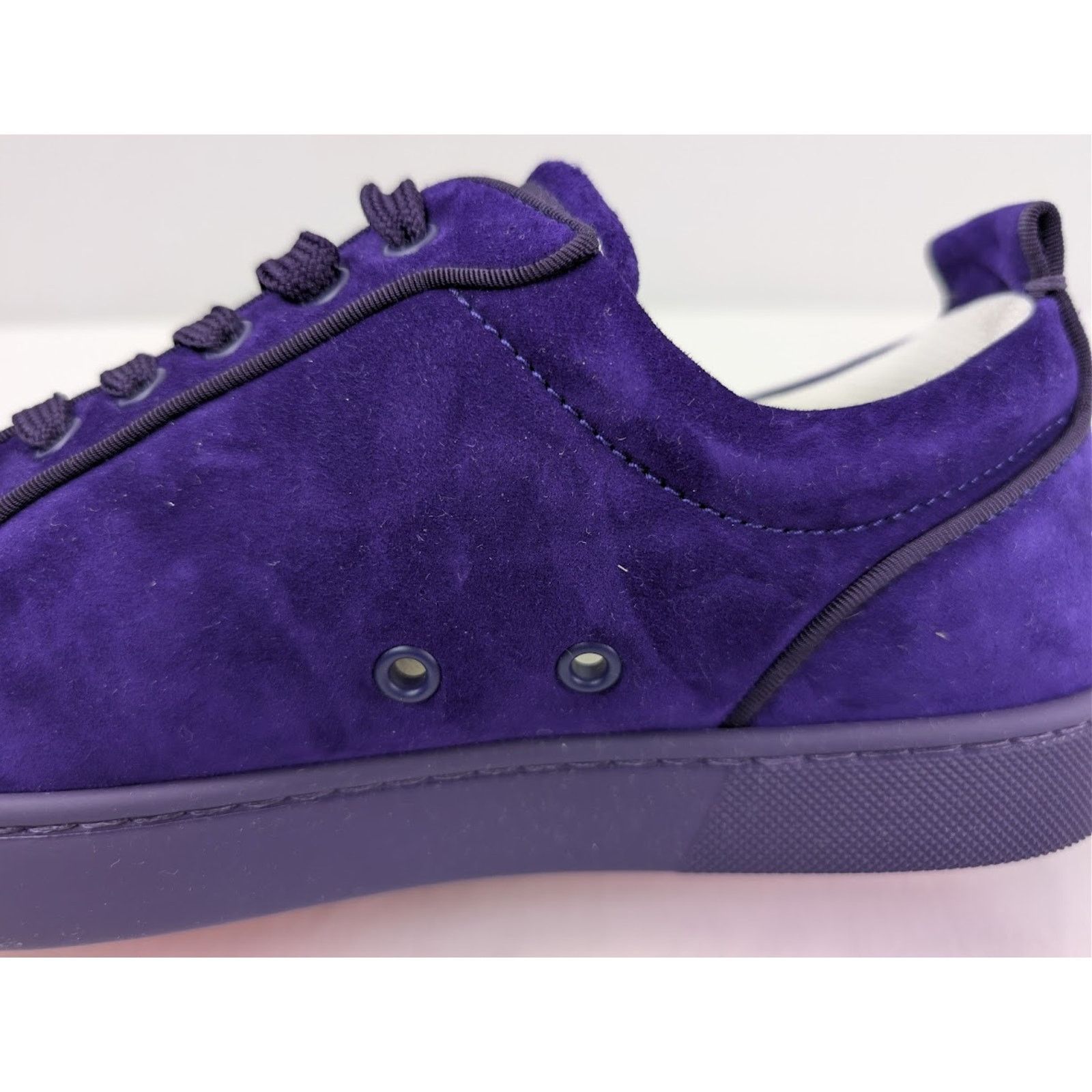 Christian Louboutin o1rshd1 Junior Pik Strass Sneakers in Blue Size US 10 / EU 43 - 15 Thumbnail