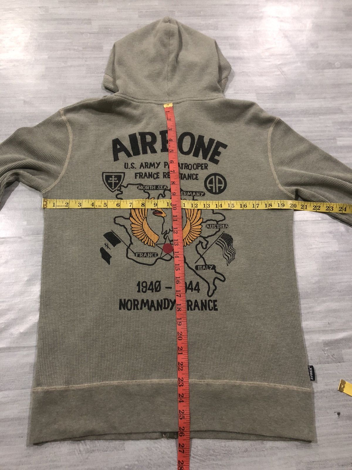 Avirex Avirex Airbone Hoddie Zipper Size US M / EU 48-50 / 2 - 18 Thumbnail