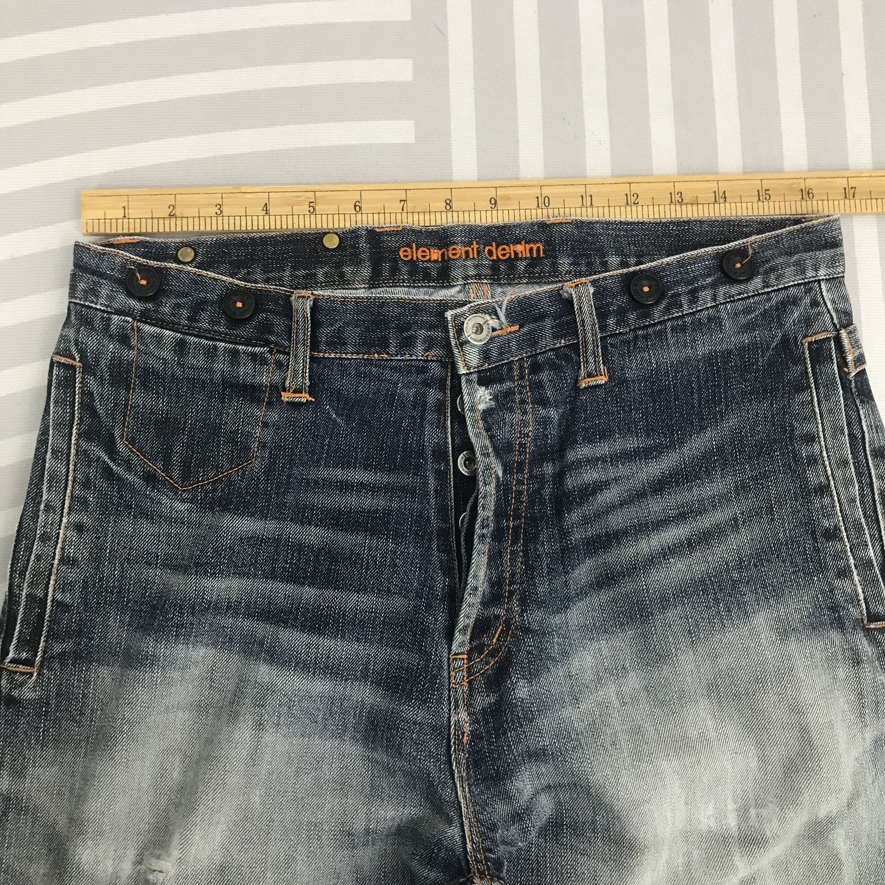 Element × Vintage Vintage Element Distressed Baggy Denim pants Size US 32 / EU 48 - 8 Thumbnail