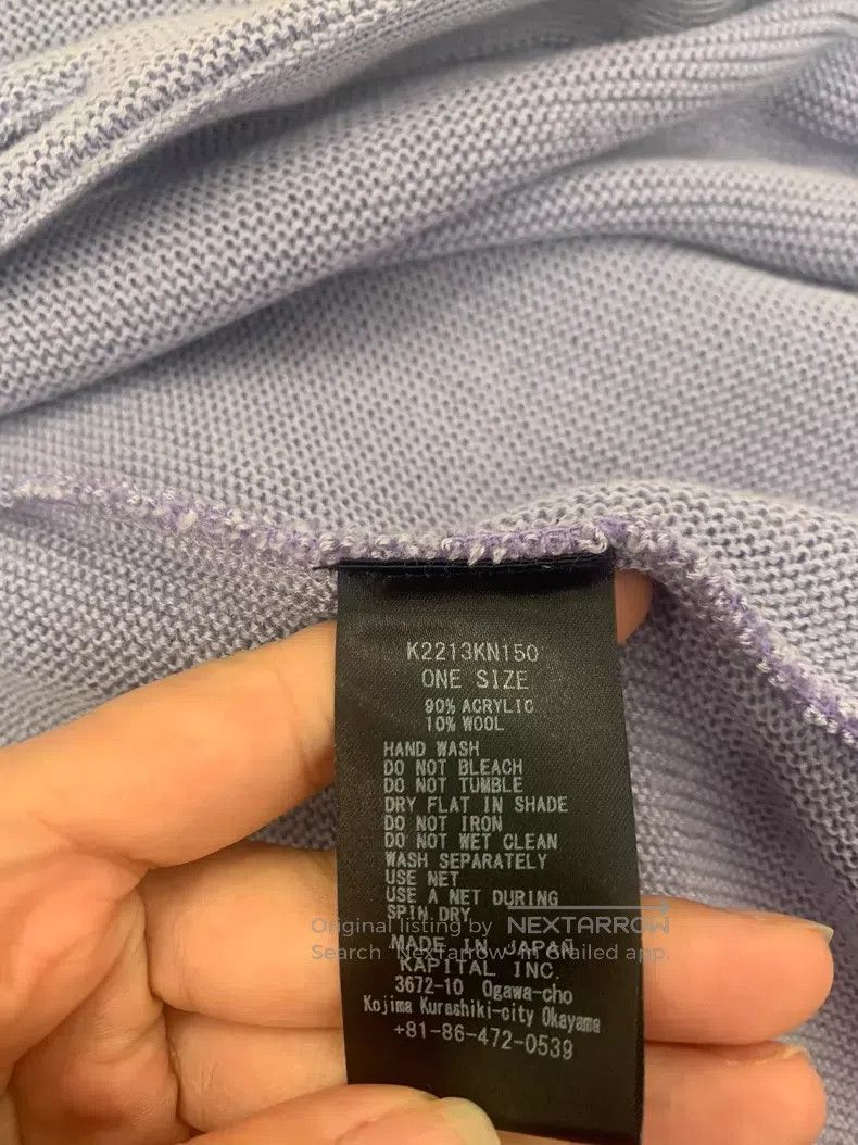 Kapital Kapital Purple rabbit cardigan Size US L / EU 52-54 / 3 - 7 Thumbnail